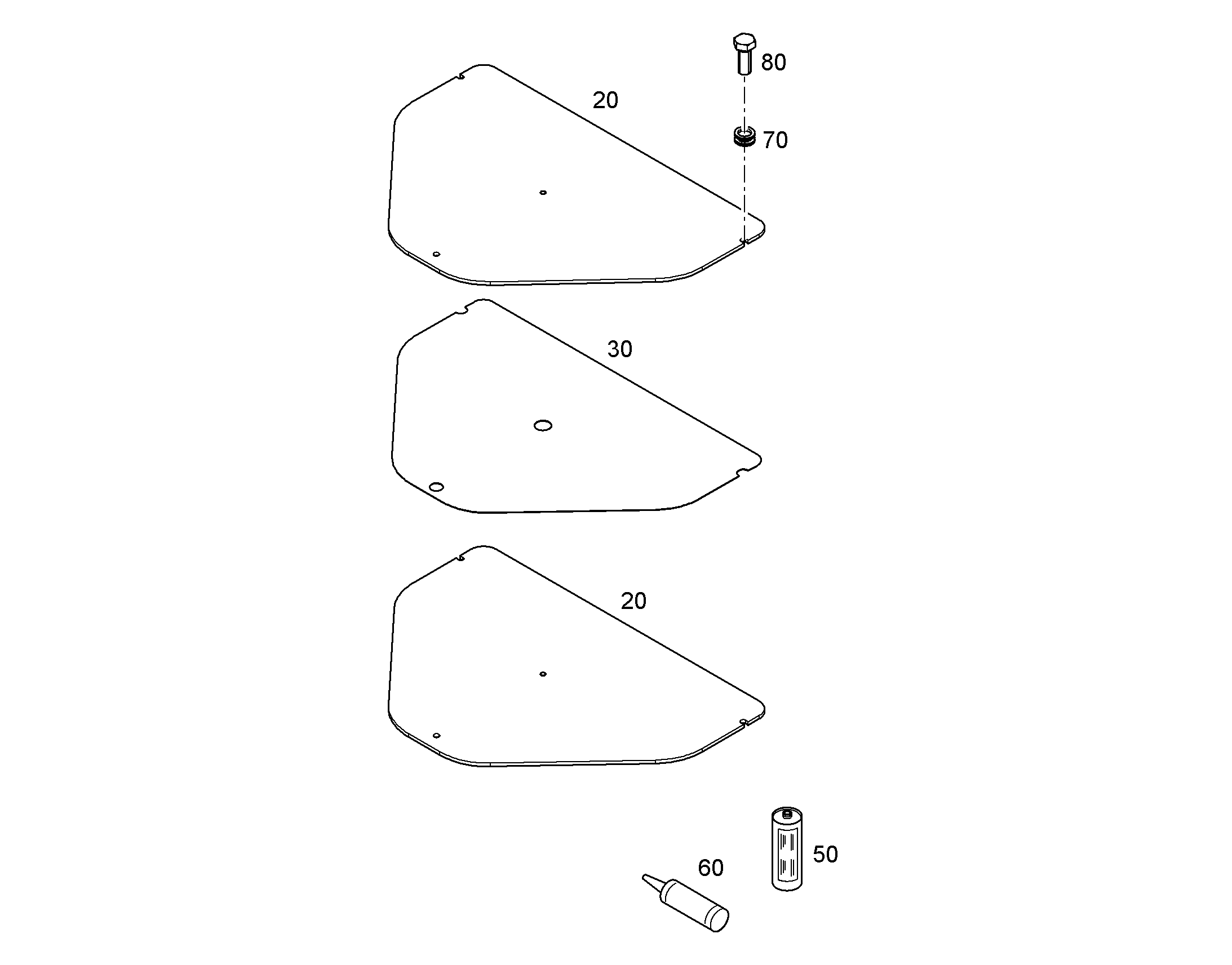 ПЛАСТИНА ЗАЩИТНАЯ 93014444 LIEBHERR