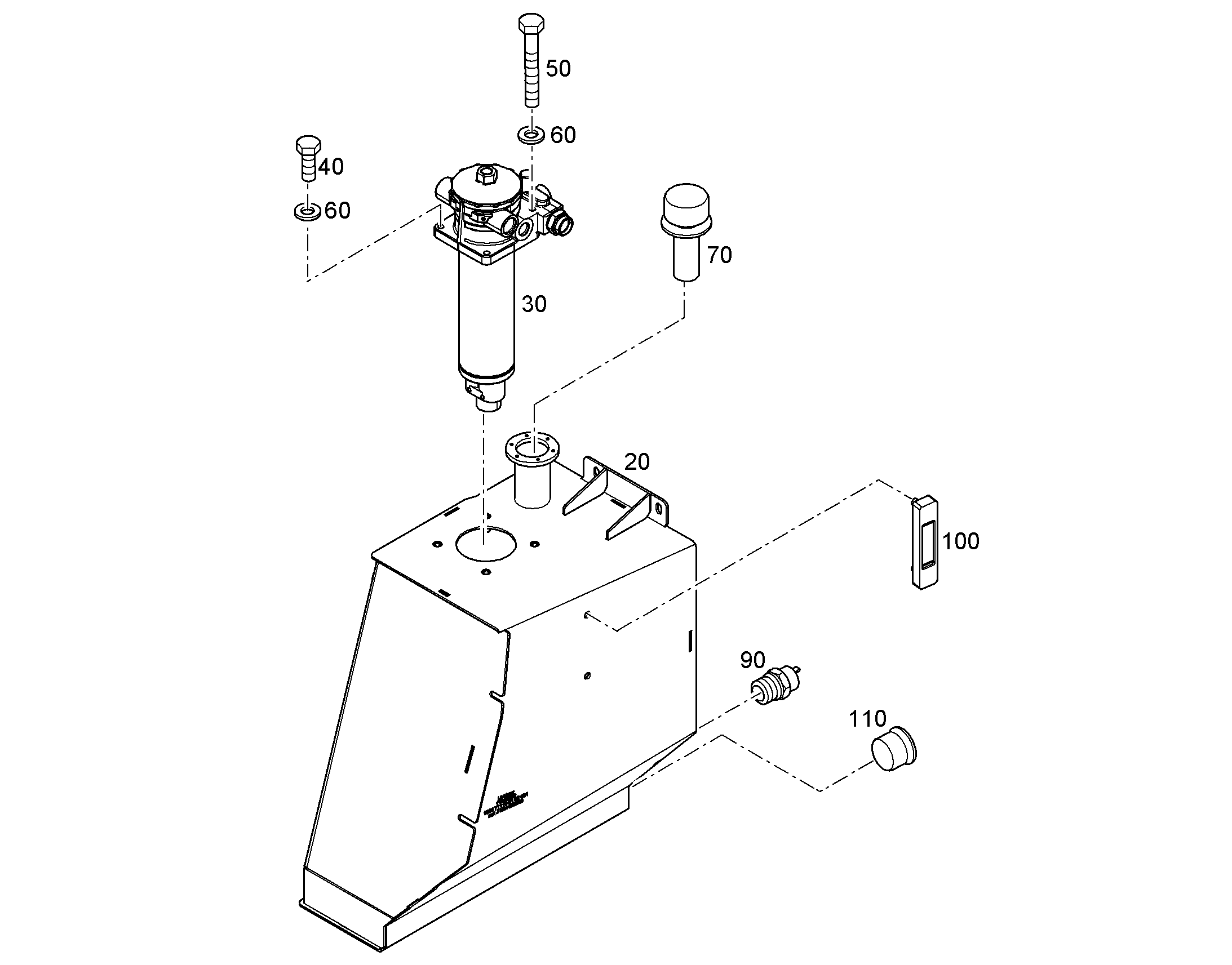 ВСАСЫВАЮЩАЯ ОБРОТНАЯ ЛАМЕЛЬ 10µm 13680864 LIEBHERR