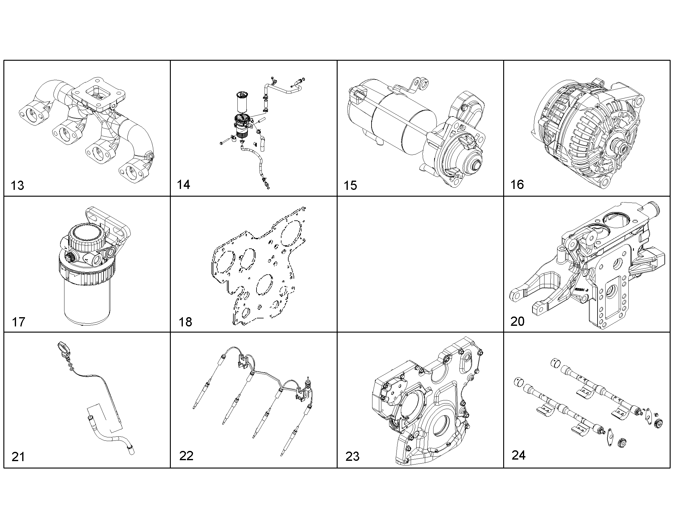 СИСТ. ЗАПУСКА ВСПОМОГАТЕЛЬНАЯ 12205698 LIEBHERR