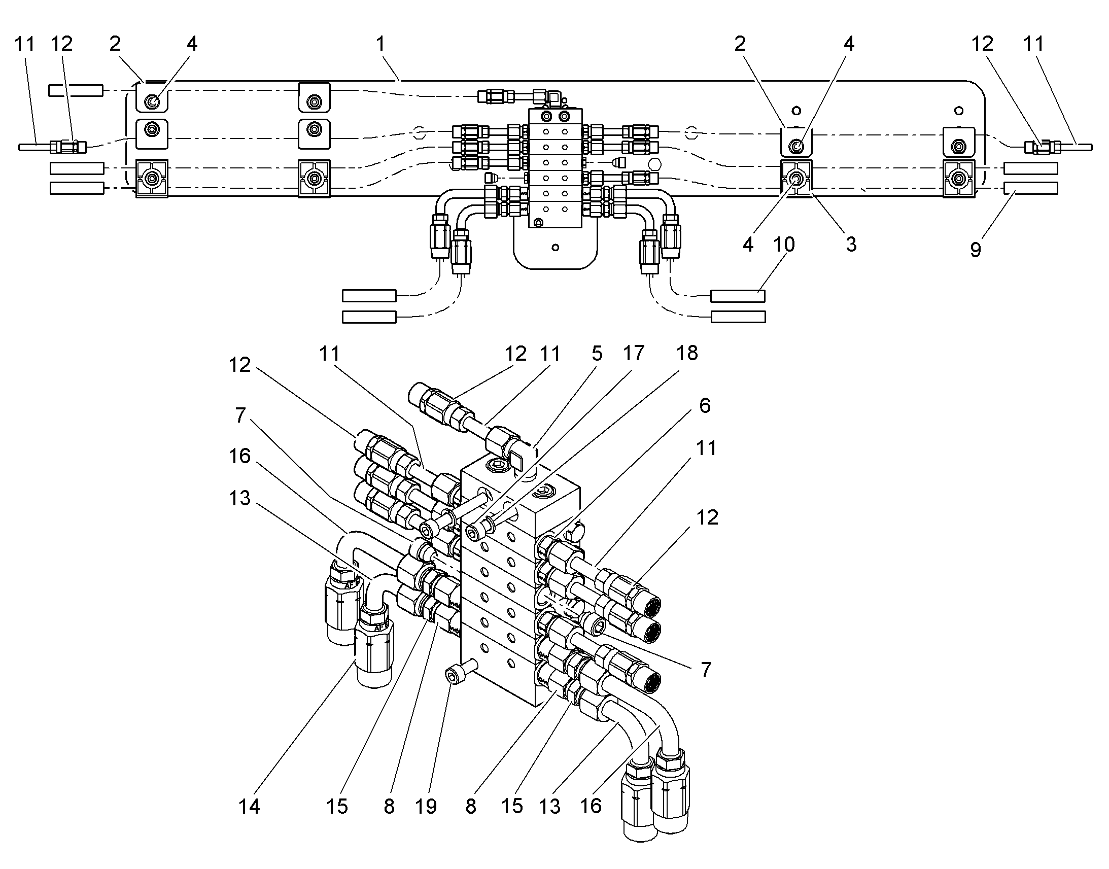 СКОБА КРЕПЛЕНИЯ PP 10440951 LIEBHERR