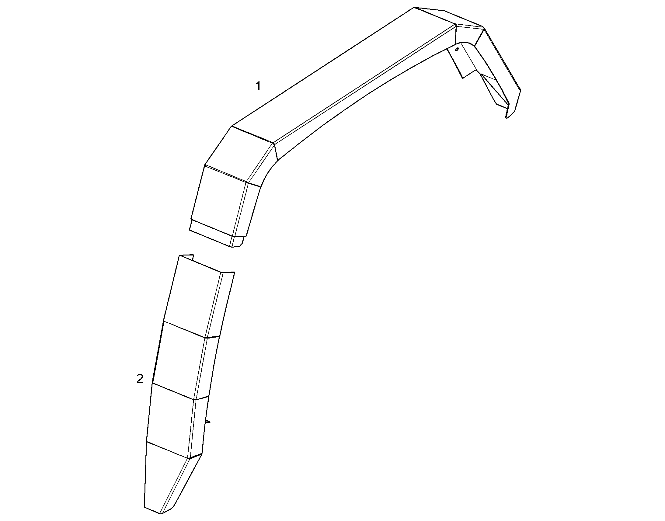 РАСШИРЕНИЕ ЛЕВОЕ UNTEN 11369462 LIEBHERR