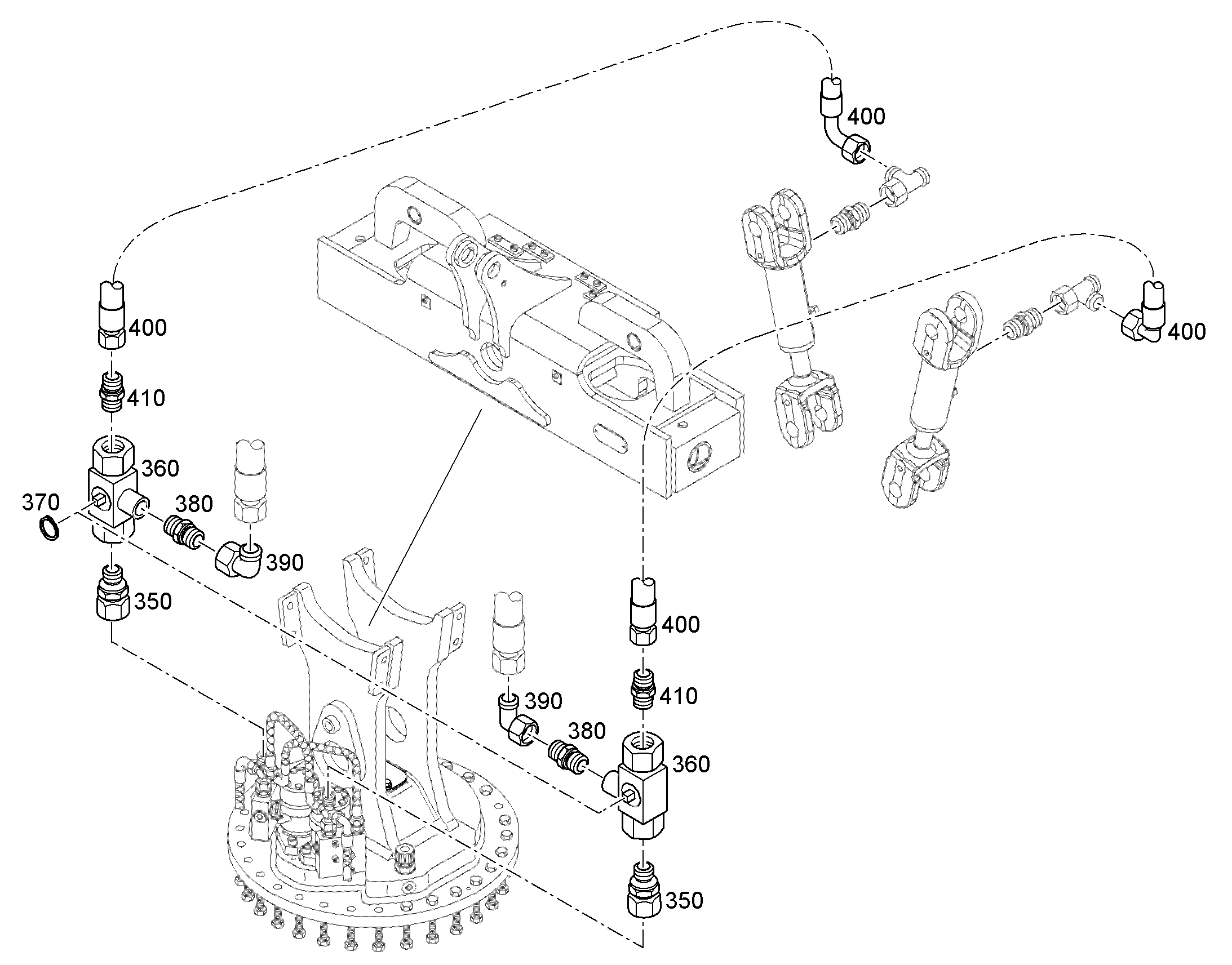 КРАН ШАРИКОВЫЙ 12216947 LIEBHERR