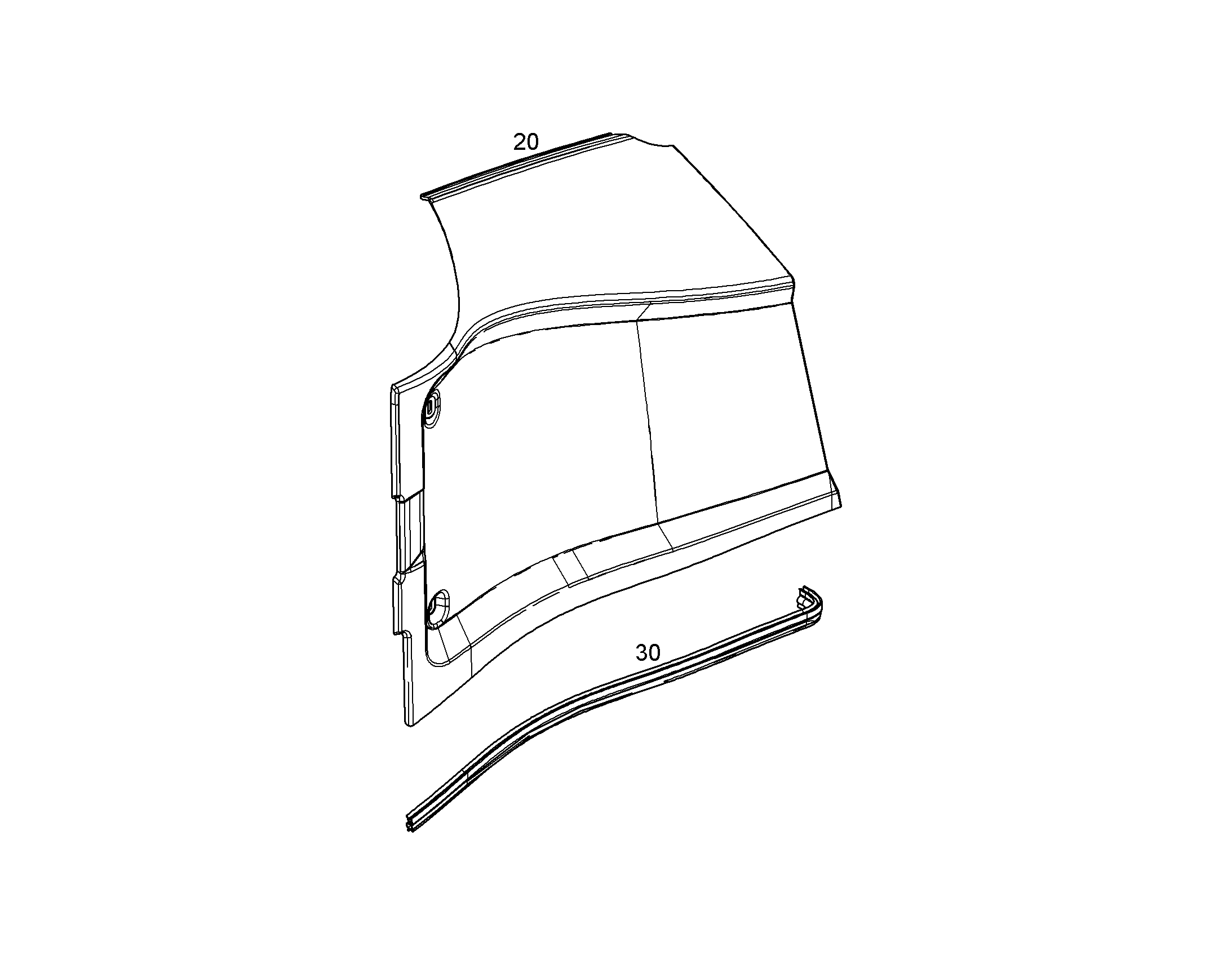 ЗАЩИТНЫЙ ПРОФИЛЬ 2-4/20,1X14,7 SCHWARZ 12220956 LIEBHERR