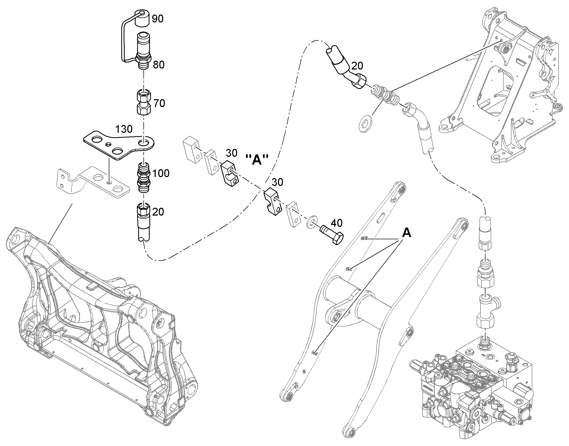 ШПИЛЬКА DIN 939 M10X165 10.9 FLZN 12216140 LIEBHERR