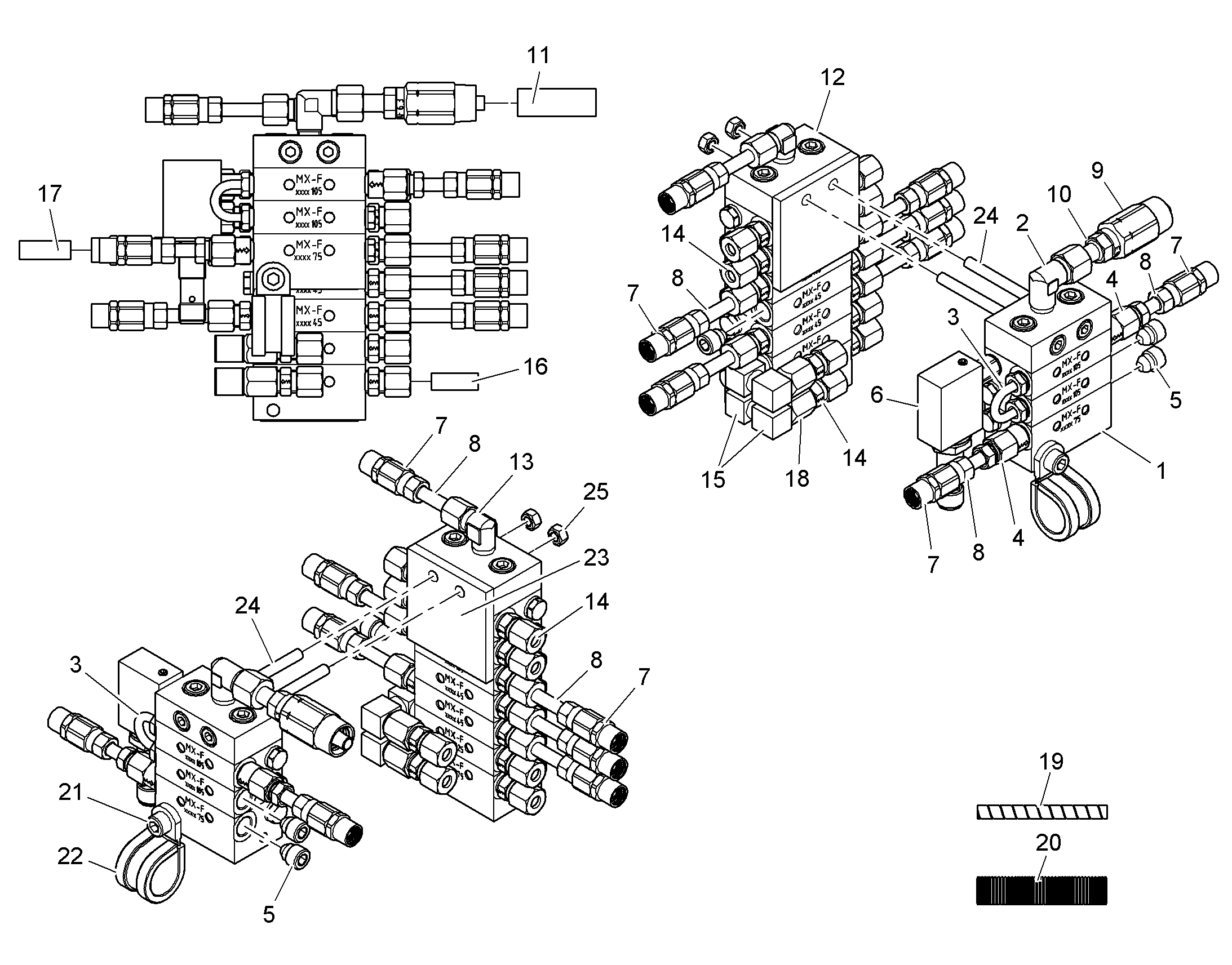 ШЕСТИГРАННАЯ ГАЙКА M5 411514808 LIEBHERR
