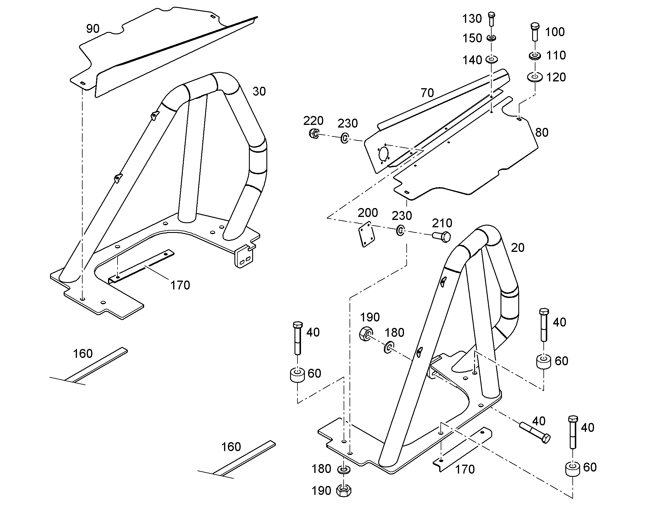 УГОЛЬНИК КРЕПЕЖНЫЙ 12422533 LIEBHERR
