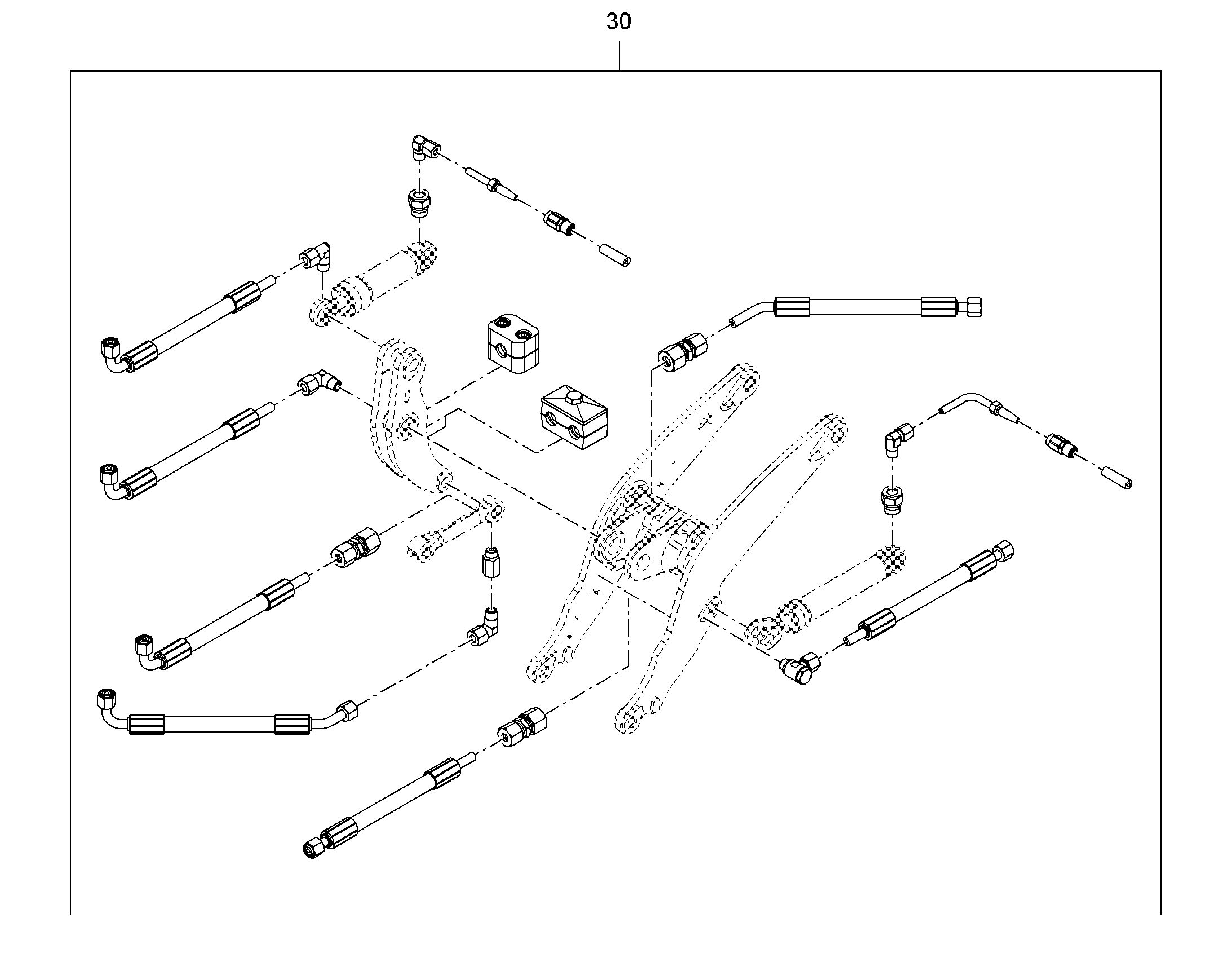СМАЗОЧНЫЕ ЛИНИИ ПОДЪEМНИК 12222563 LIEBHERR