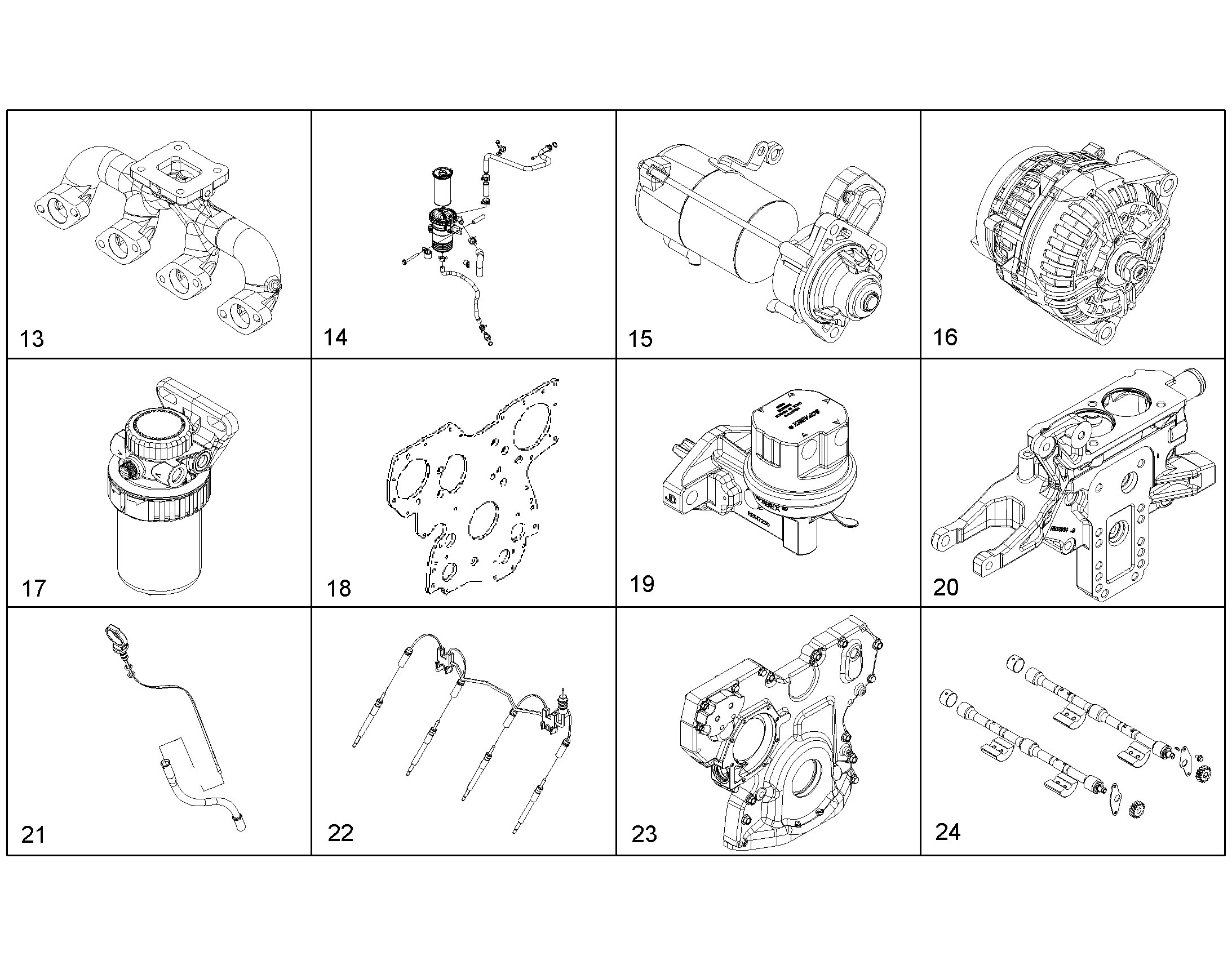 СИСТ. ЗАПУСКА ВСПОМОГАТЕЛЬНАЯ 12232592 LIEBHERR