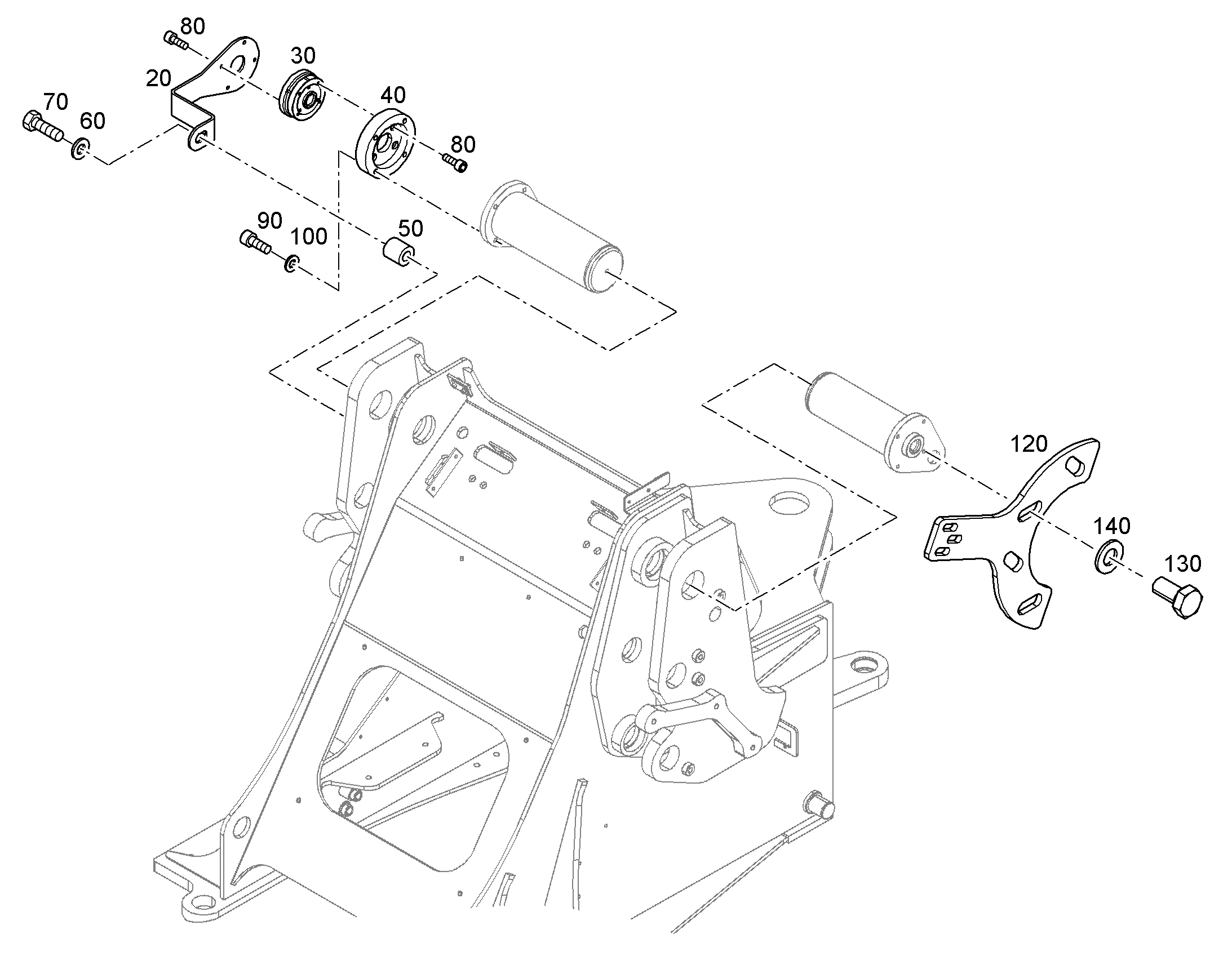 КРЕПЕЖ 12420691 LIEBHERR
