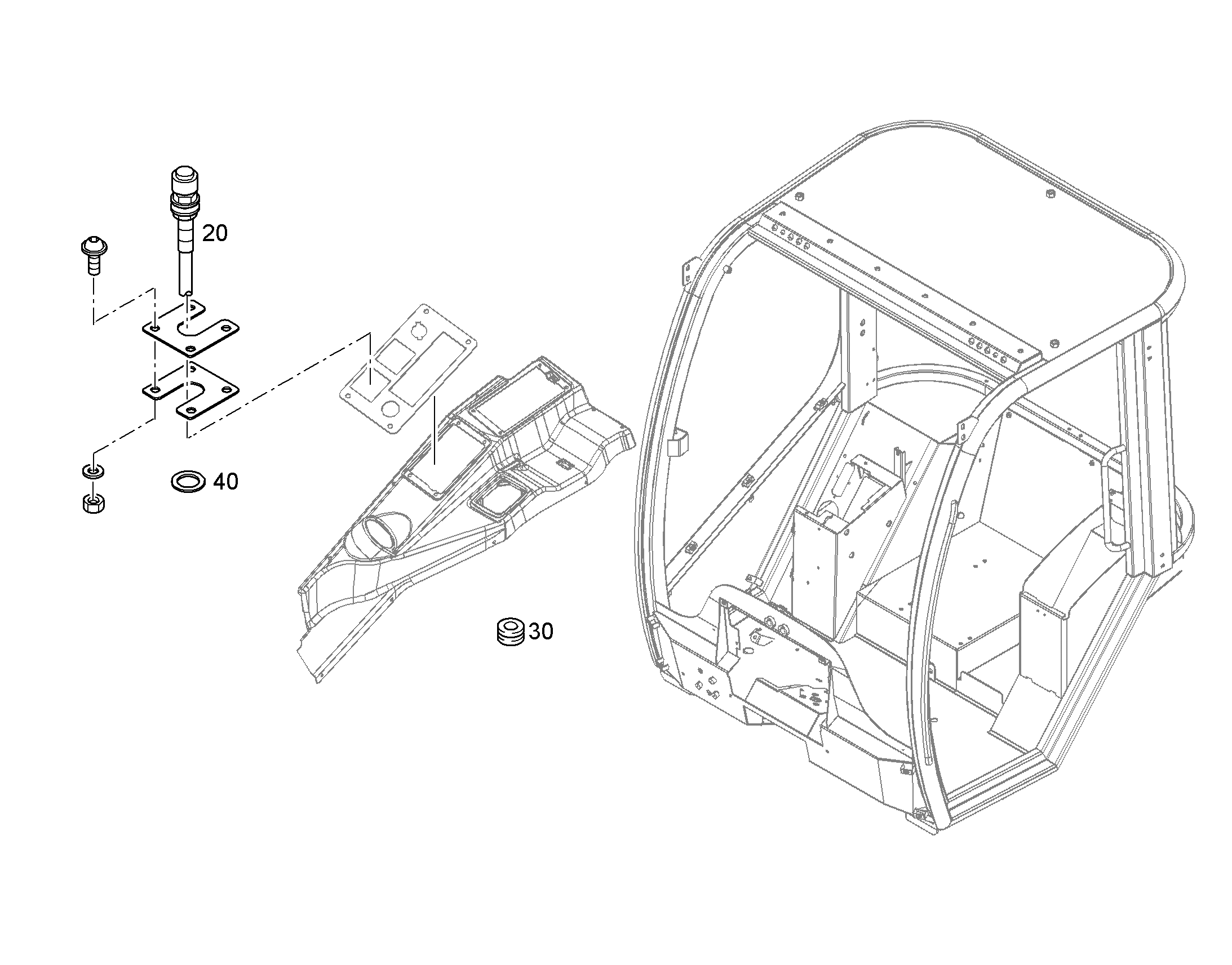 ДИСК УПЛОТНИТЕЛЬНЫЙ 20X30X2 12213554 LIEBHERR