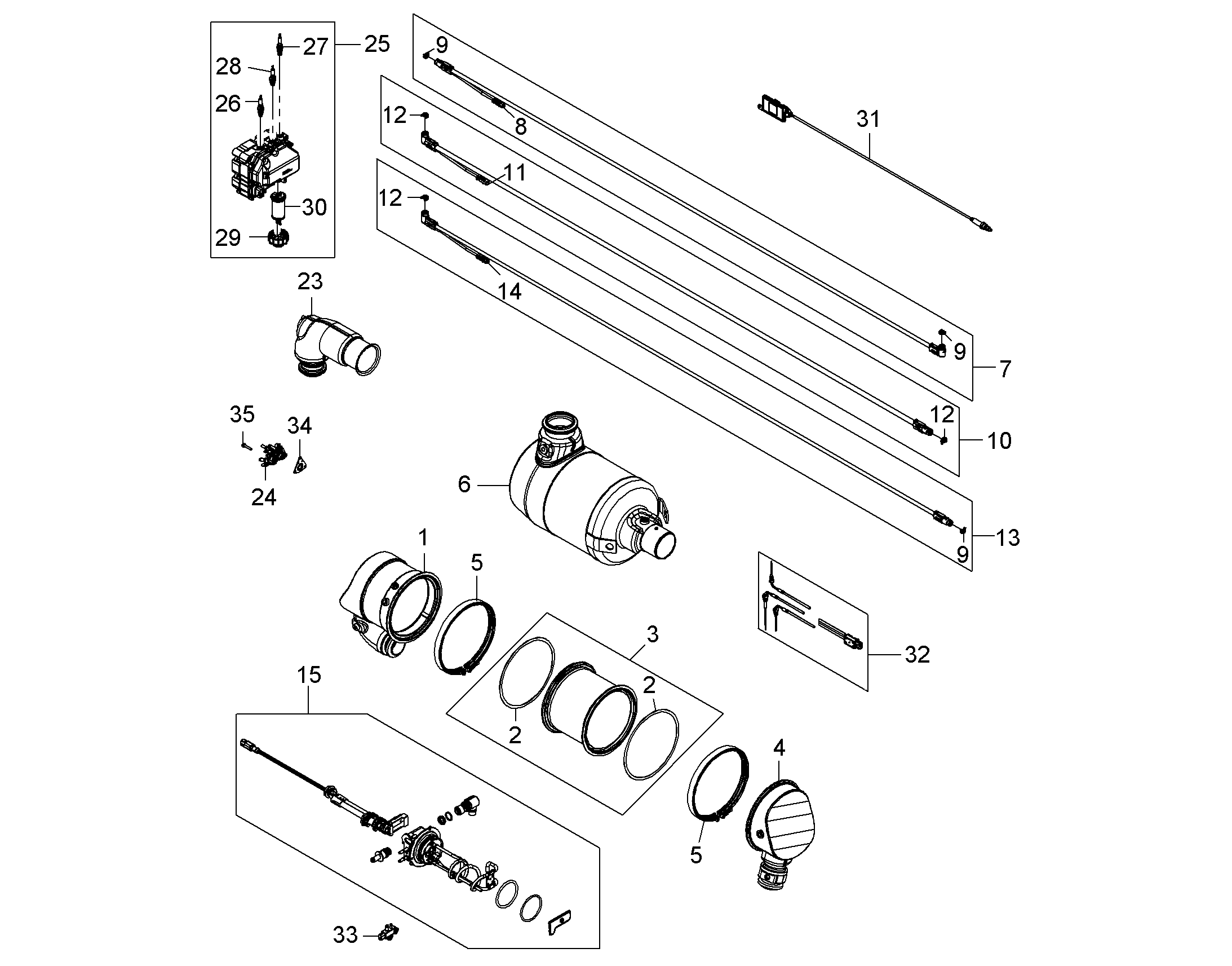 ДИЗЕЛЬНЫ КАТАЛИЗАТОР ОКИСЛЕНИЯ 12246934 LIEBHERR