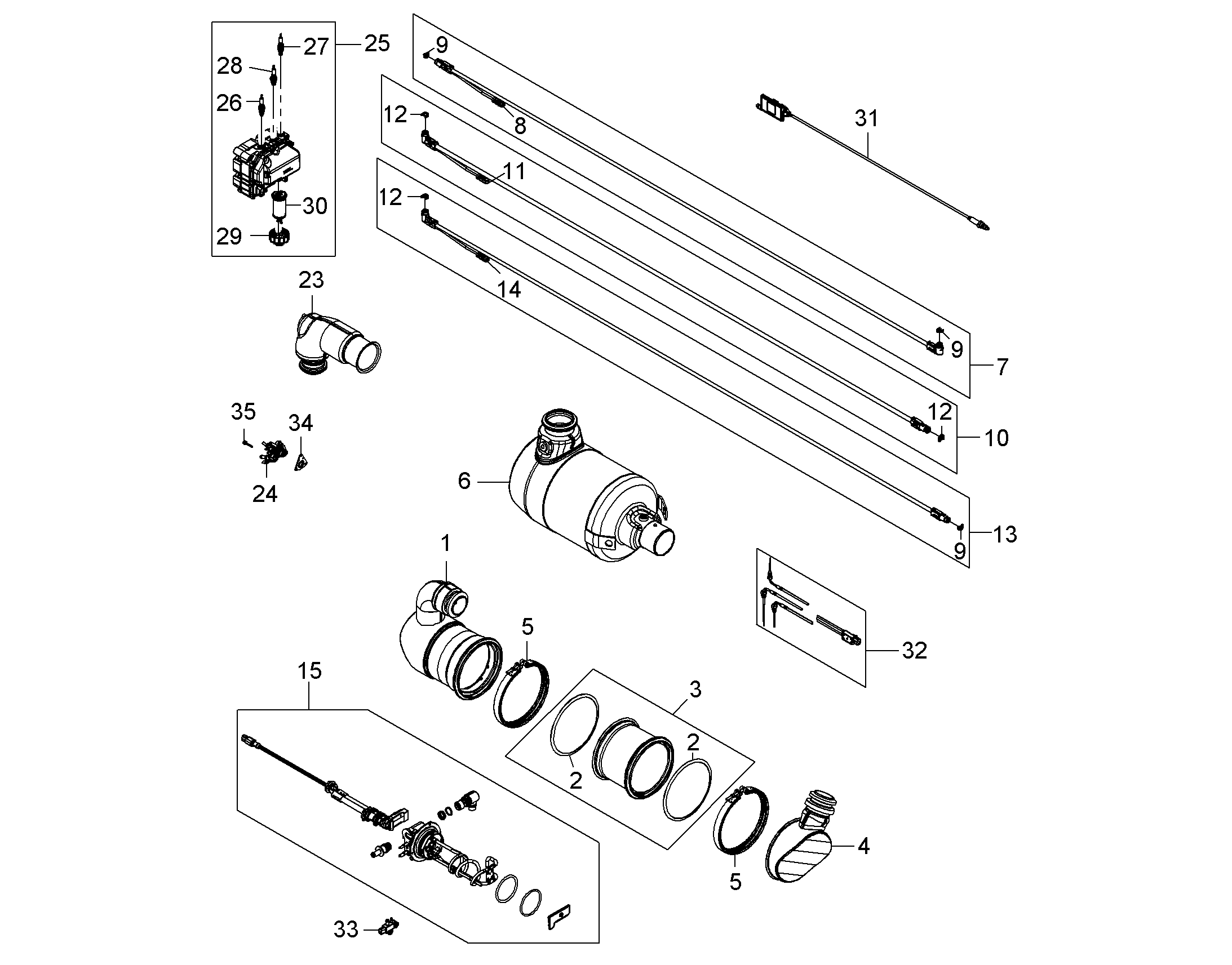 ДИЗЕЛЬНЫ КАТАЛИЗАТОР ОКИСЛЕНИЯ 12226104 LIEBHERR