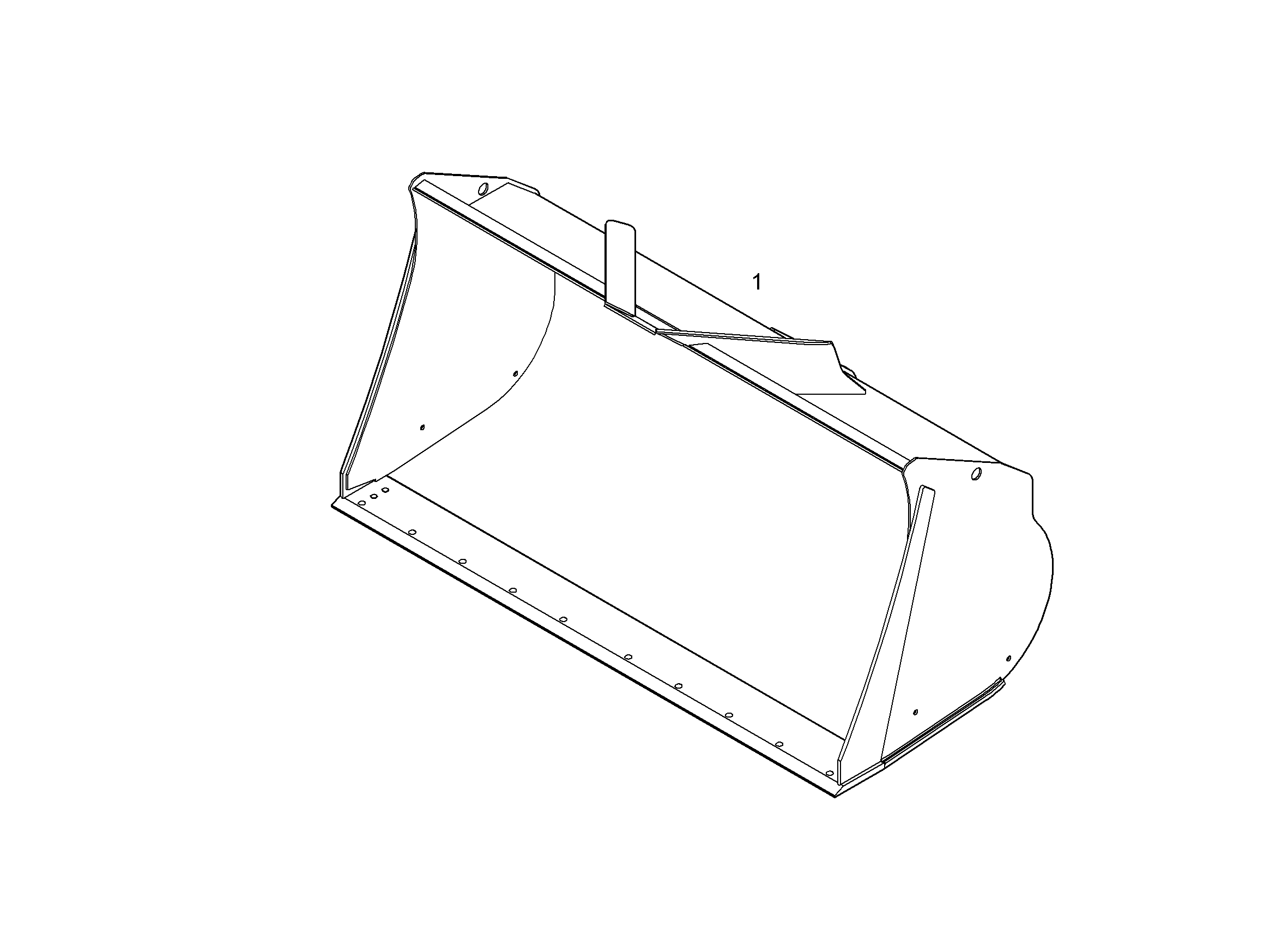 КОВШ 3300mm 5m³ 12216549 LIEBHERR