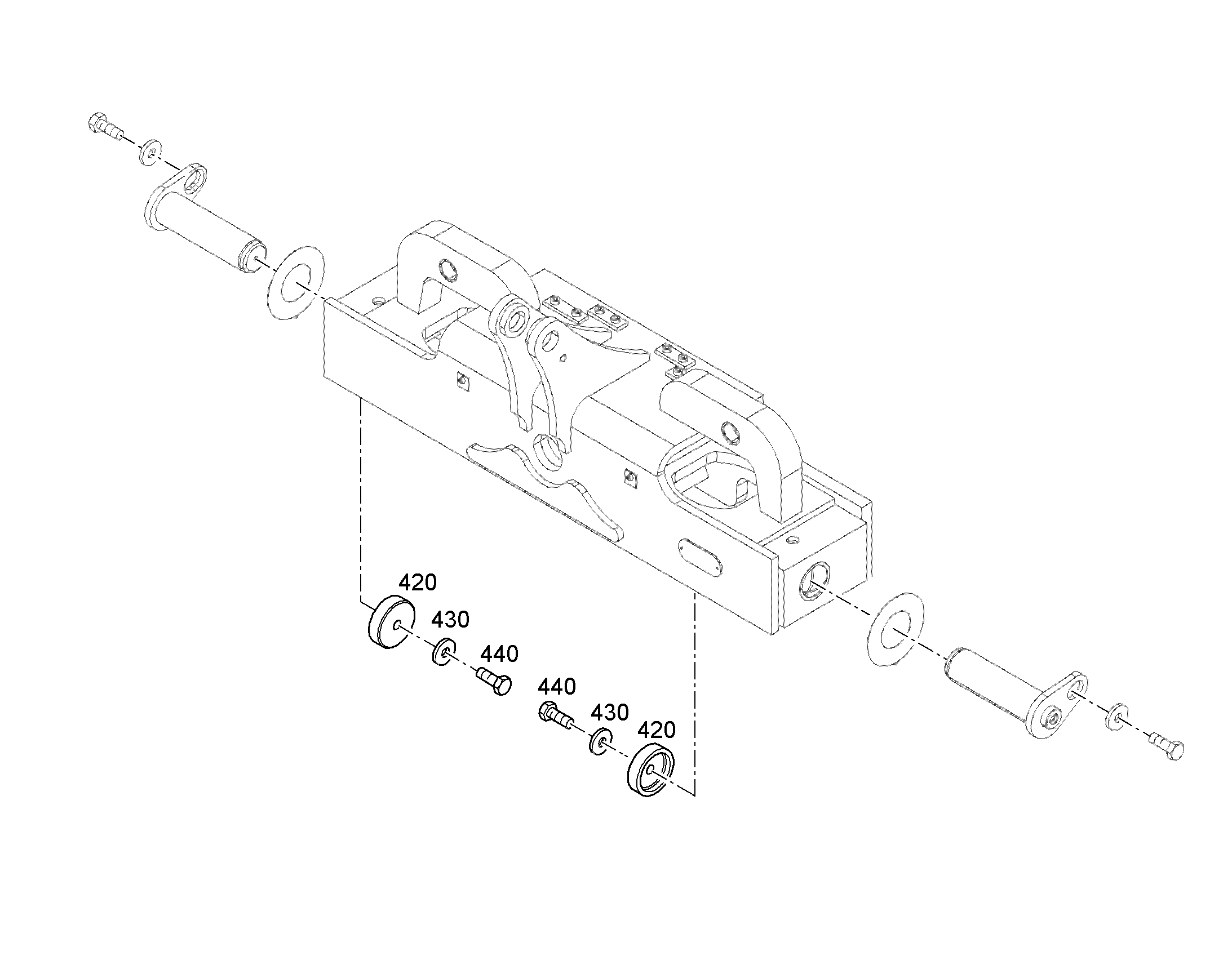 БОЛТ С ШЕСТИГРАННОЙ ГОЛОВКОЙ ISO 4017 M20X55 10.9 FLZN 4600165 LIEBHERR
