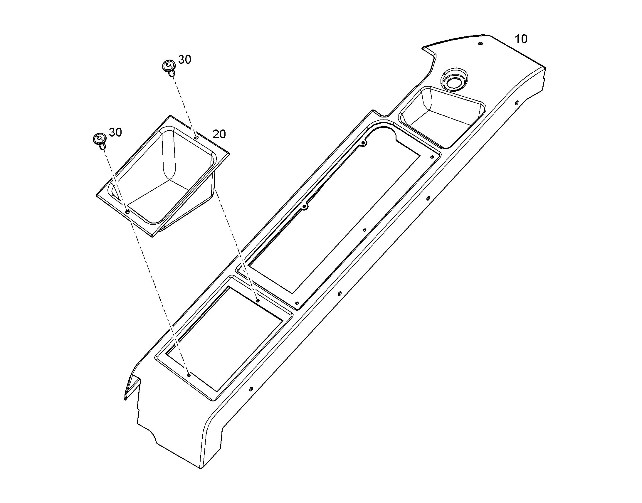 ПЛАТФОРМА КОВШОВАЯ 12429621 LIEBHERR