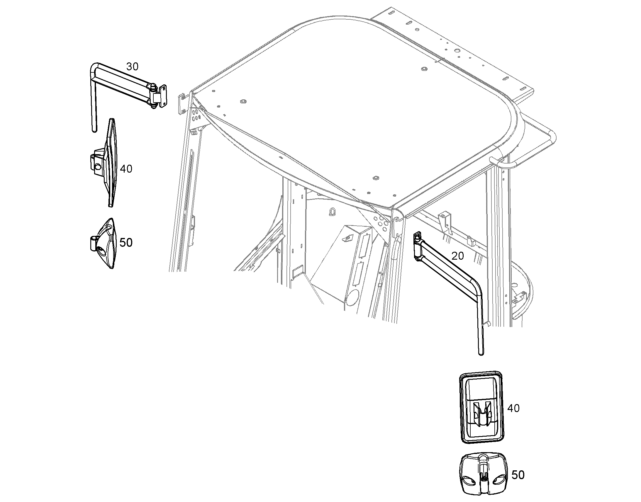 ЗЕРКАЛО 12202396 LIEBHERR