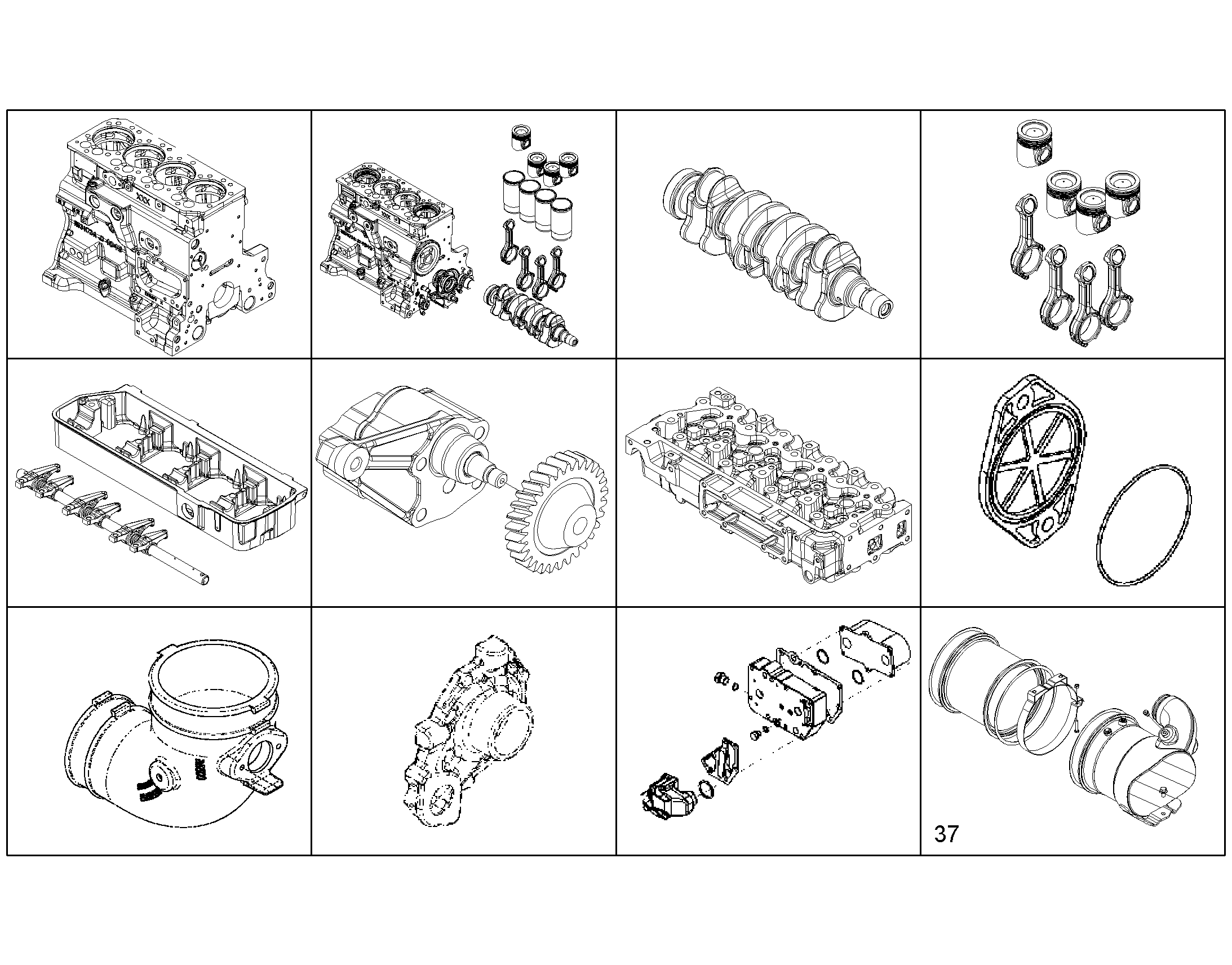 ВЫХЛОПНАЯ СИСТЕМА 12235196 LIEBHERR