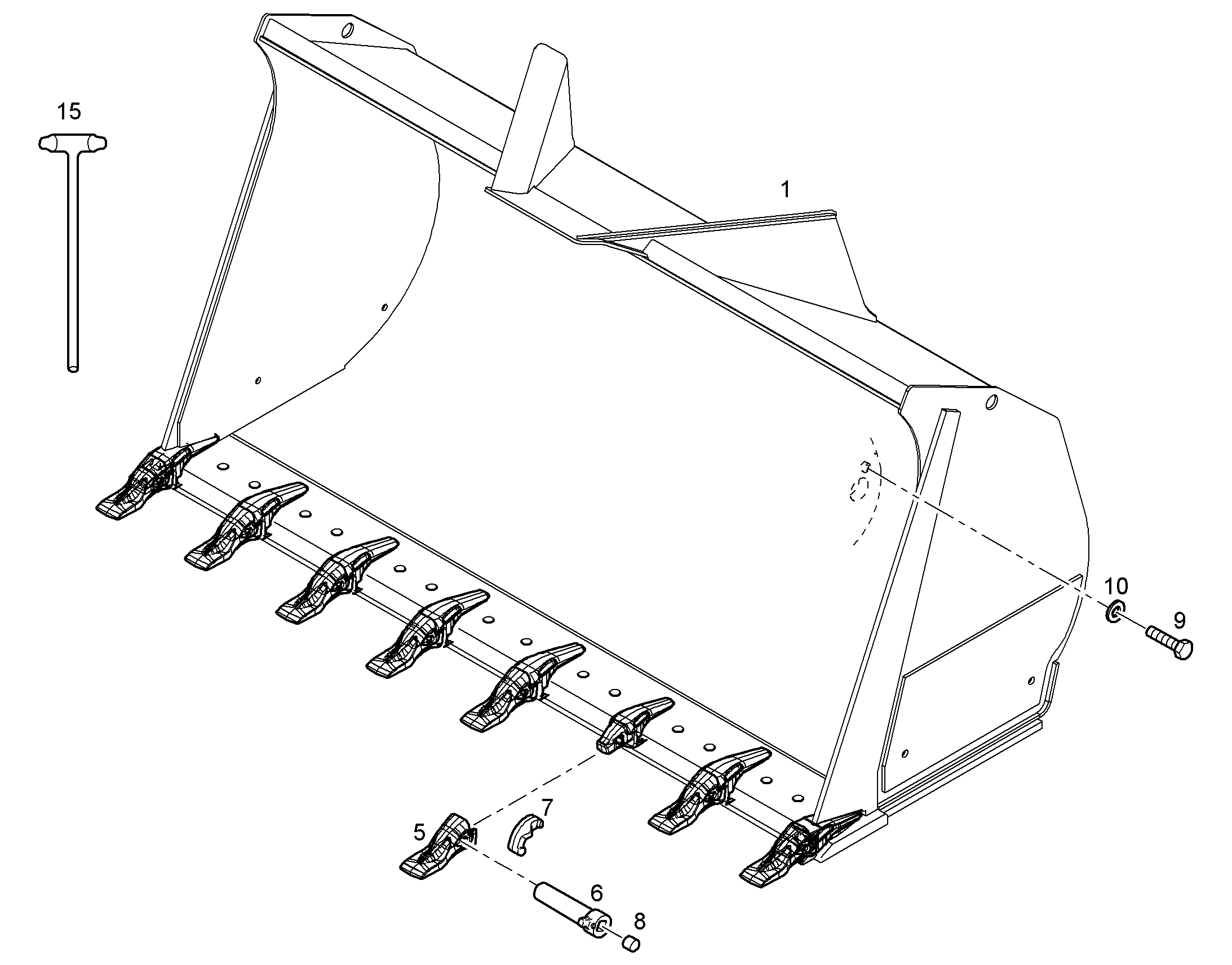 ЗУБ 11481561 LIEBHERR