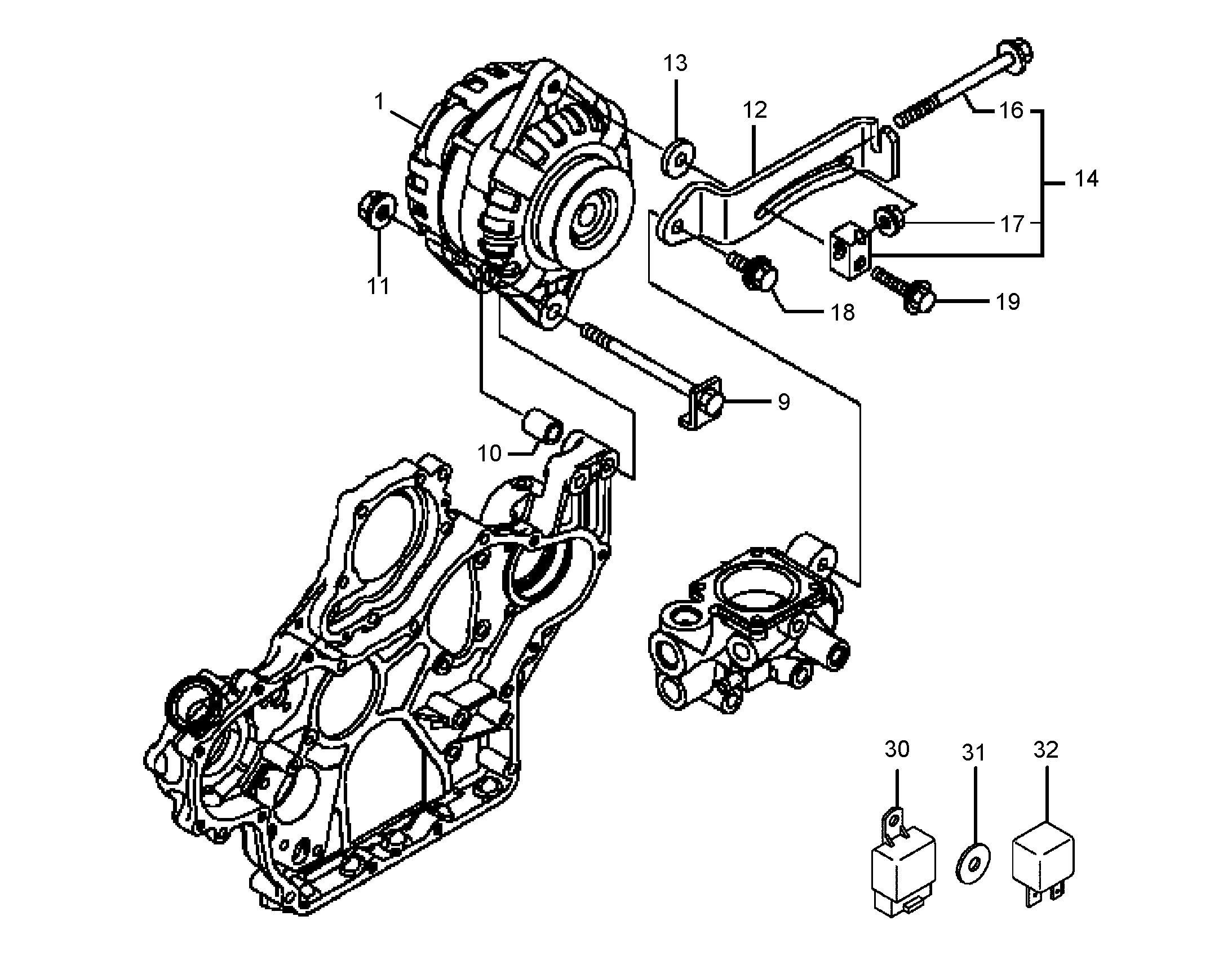 КРЕПЕЖ 12234795 LIEBHERR