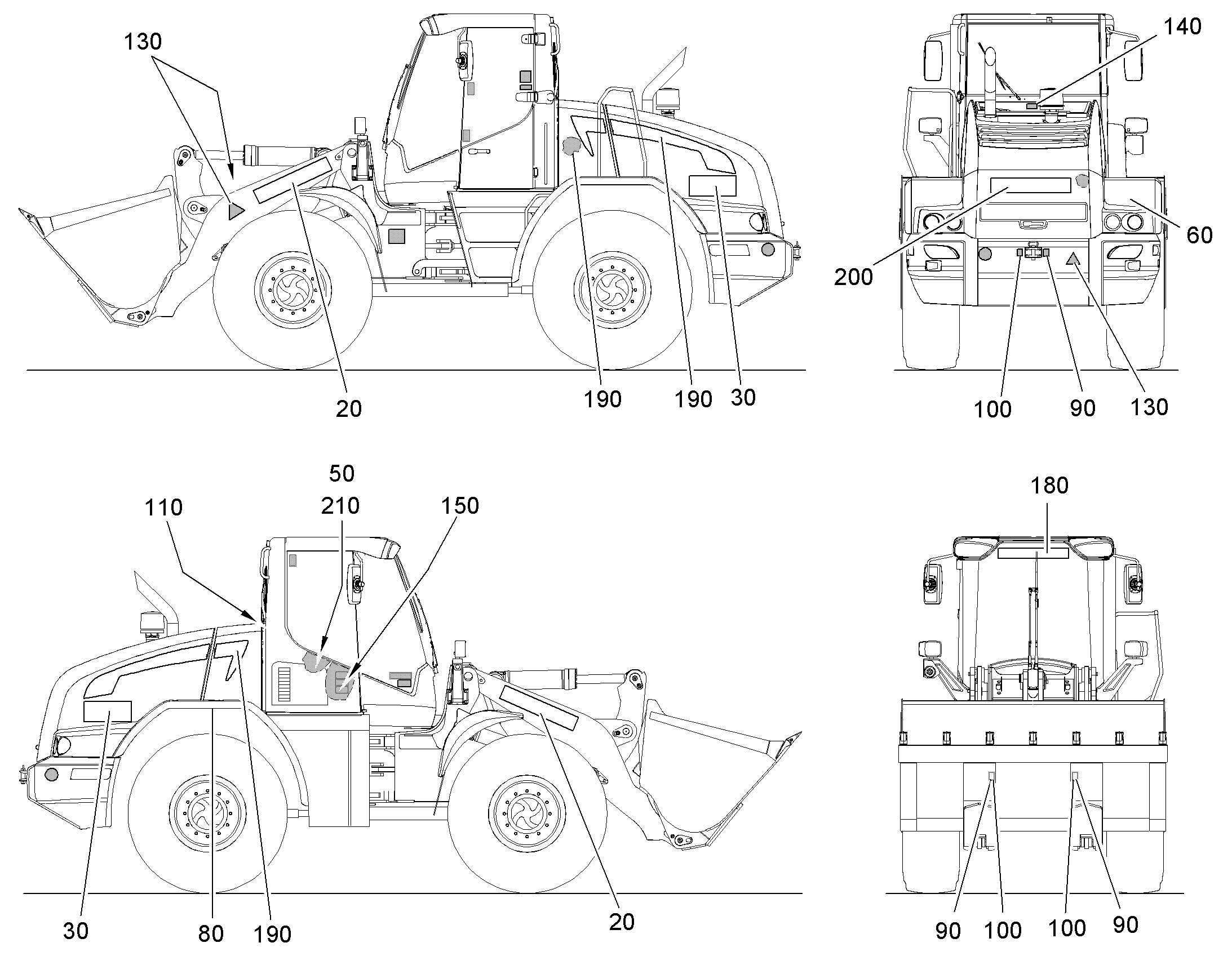 ТАБЛИЧКА 12824798 LIEBHERR
