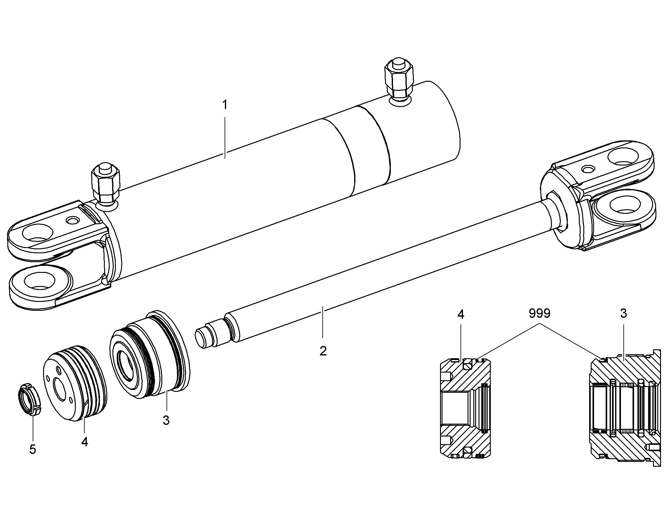 ГАЙКА СТОПОРНАЯ 12233903 LIEBHERR