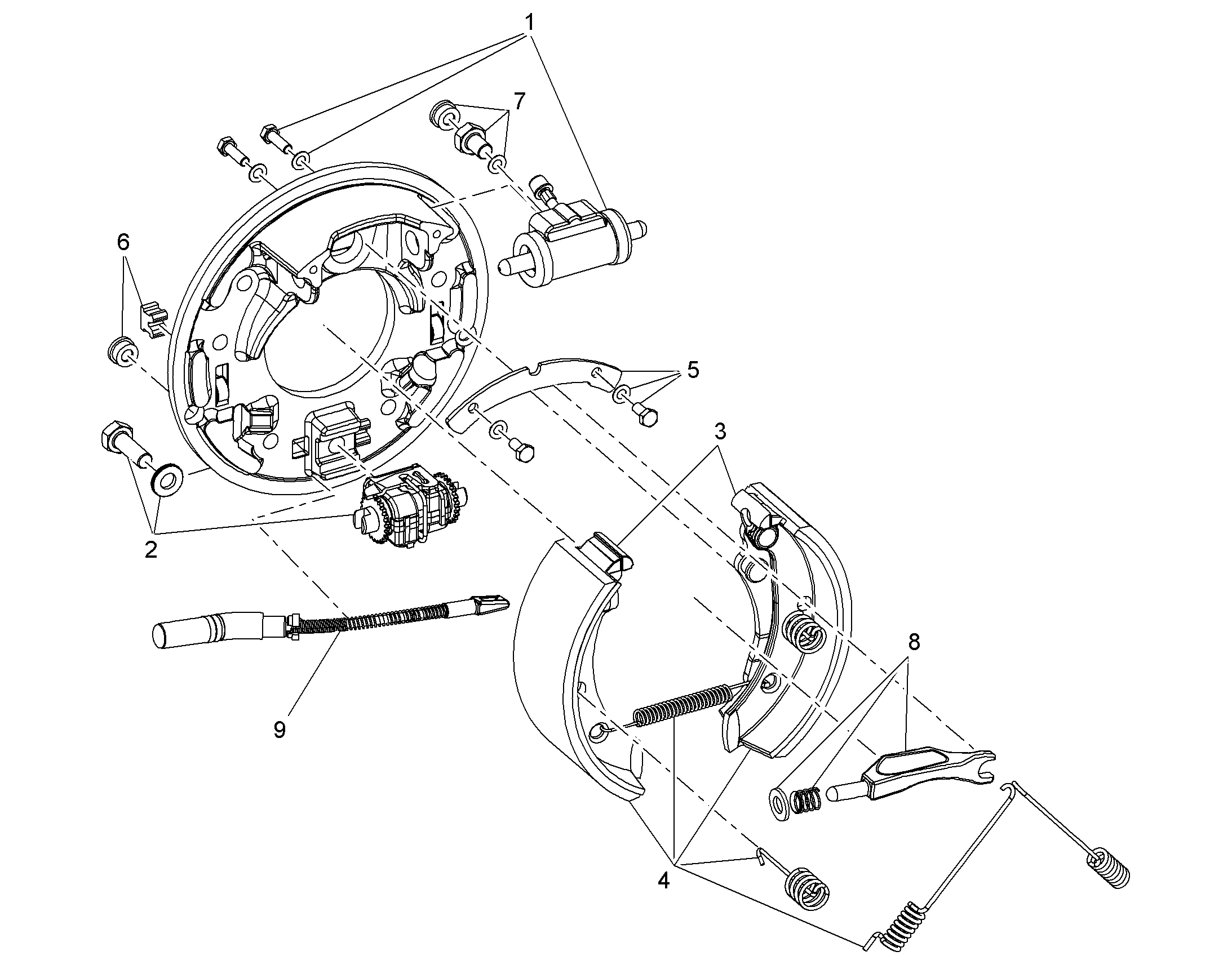 CONTROL CABLE 12236624 LIEBHERR