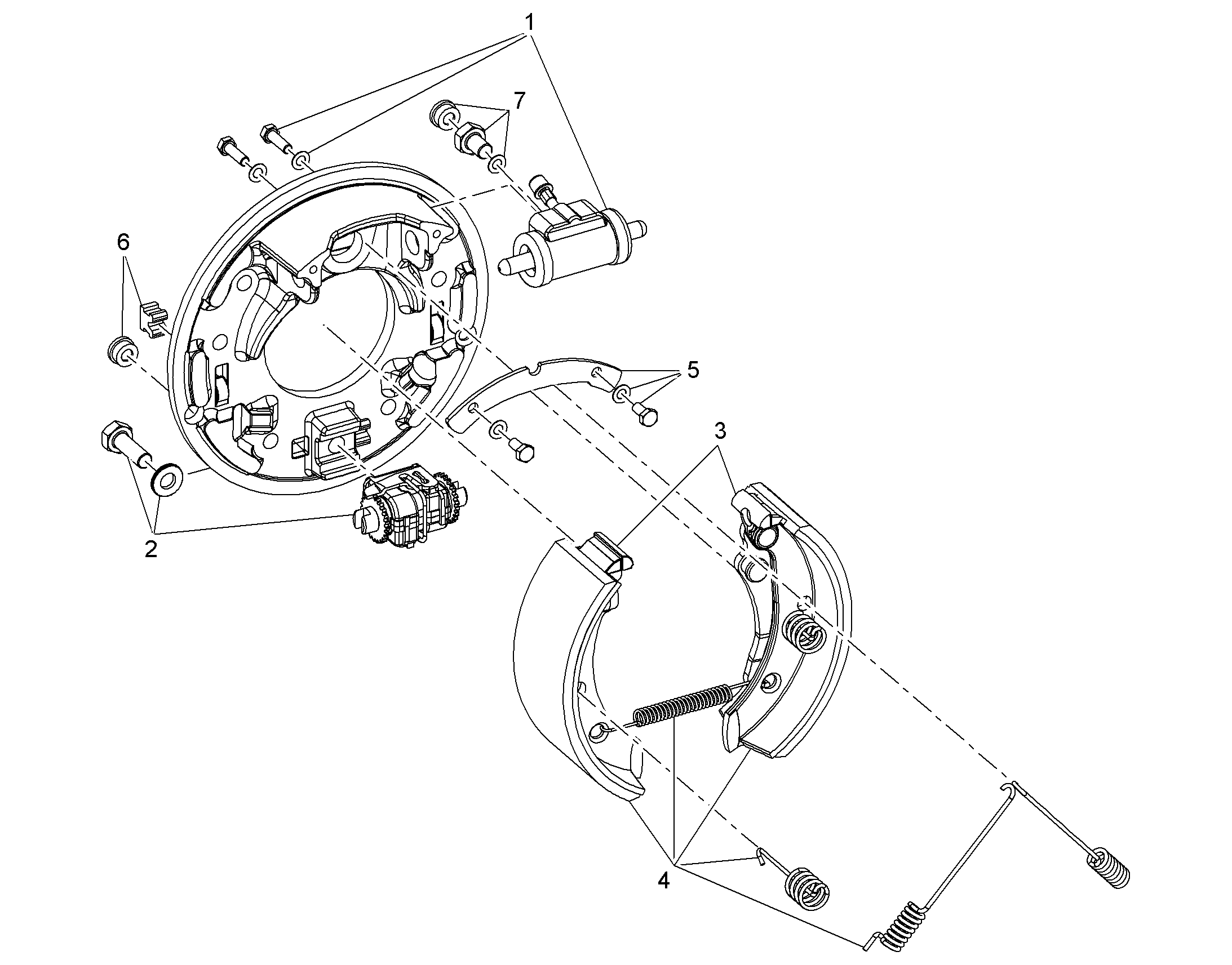 КОЛОДКА ТОРМОЗНАЯ 12236627 LIEBHERR