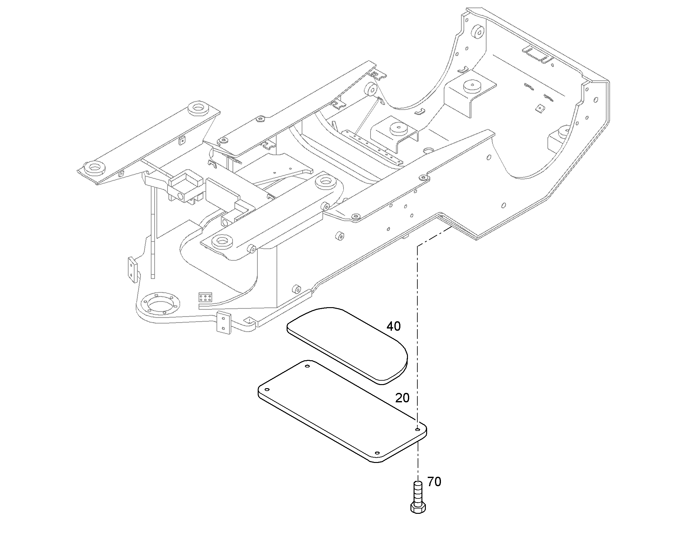 БОЛТ С ШЕСТИГРАННОЙ ГОЛОВКОЙ EN 1665 M12X35 10.9 FLZN 10299566 LIEBHERR