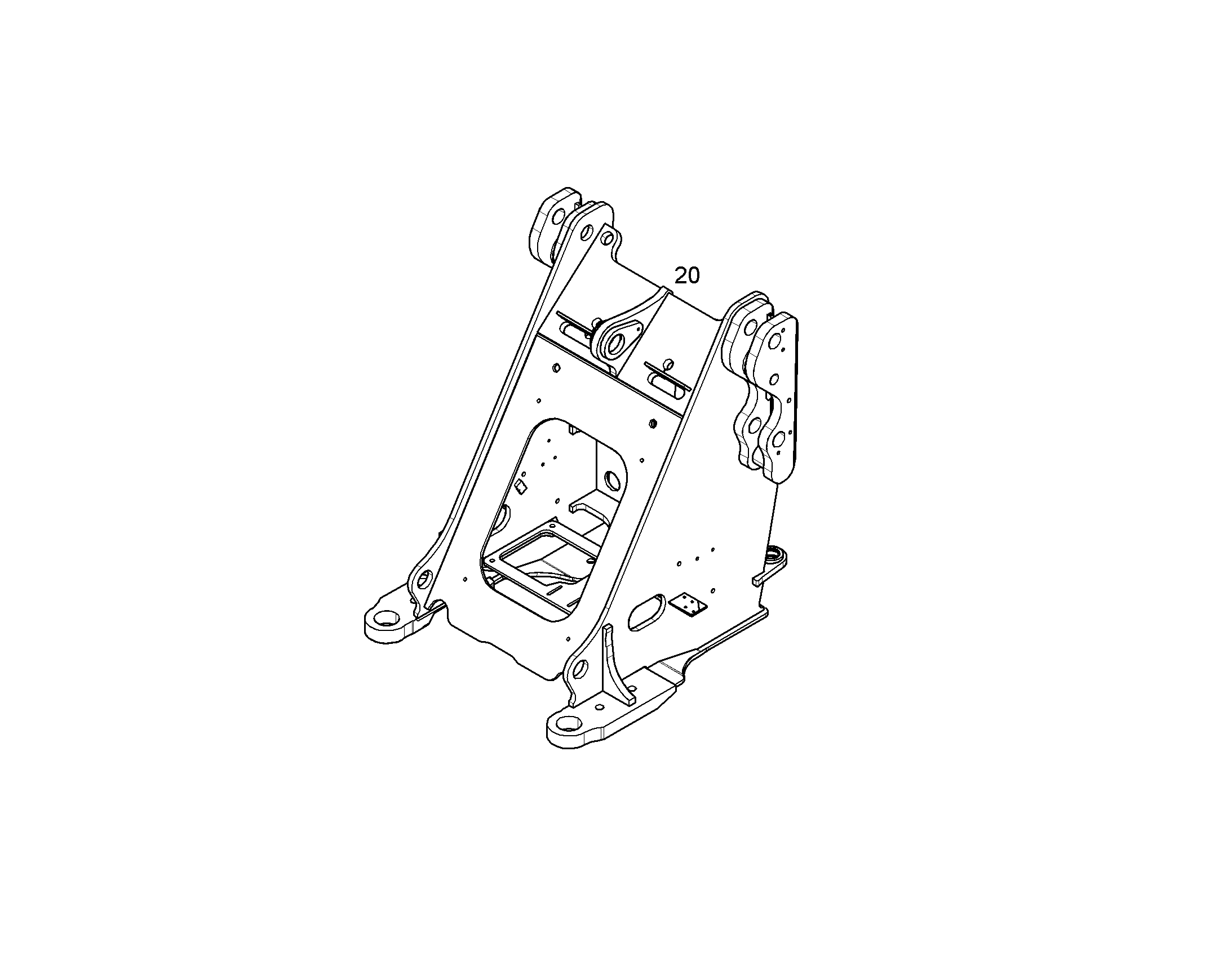 ПЕРЕД.ТЕЛЕЖКА ДЛЯ Z-КИНЕМАТИКИ 12405407 LIEBHERR