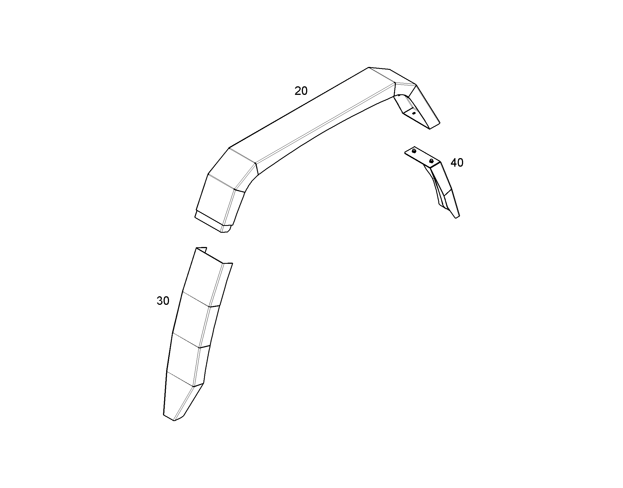 РАСШИРЕНИЕ ЛЕВОЕ OBEN 12580653 LIEBHERR