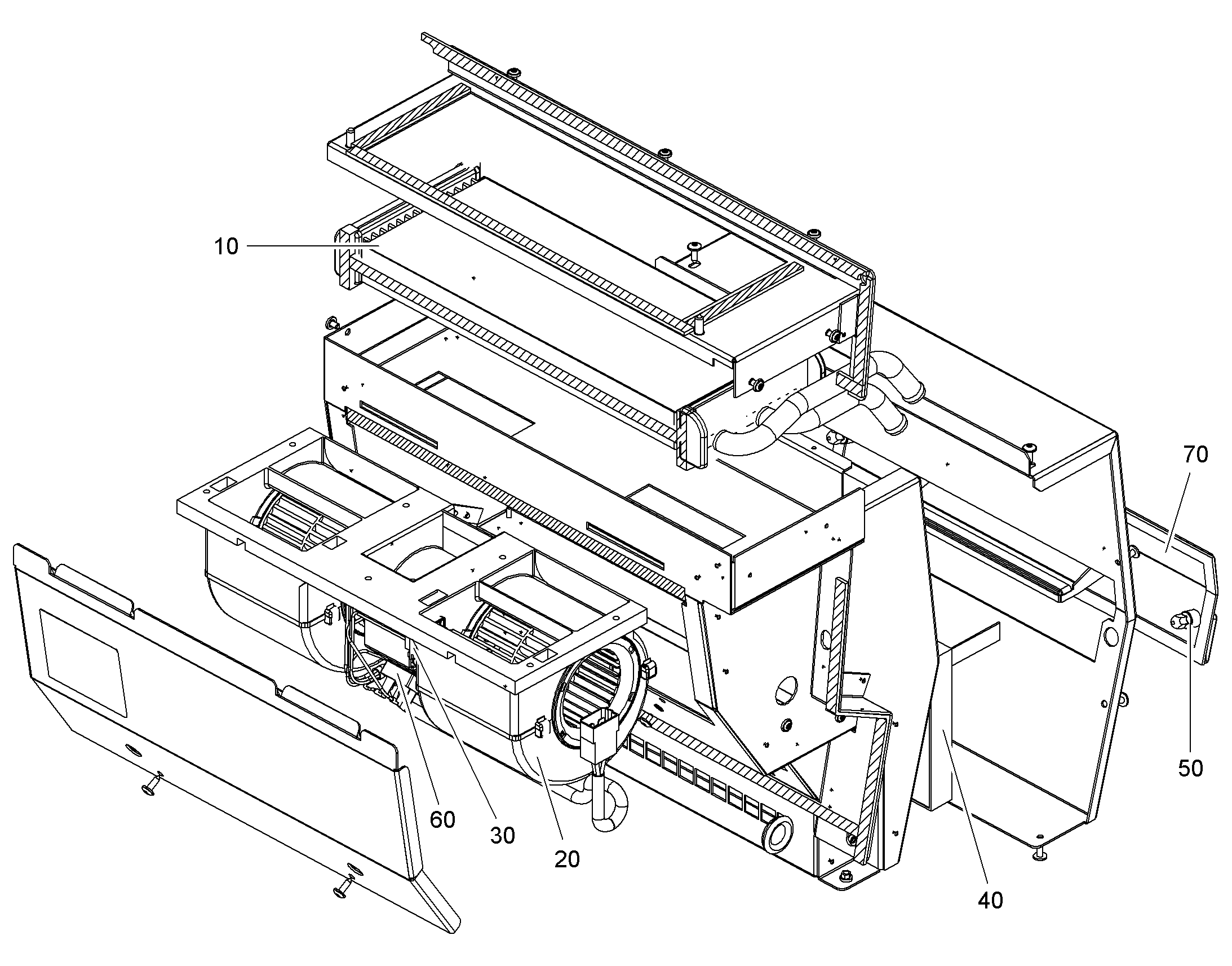 SERVICE COVER 12250128 LIEBHERR