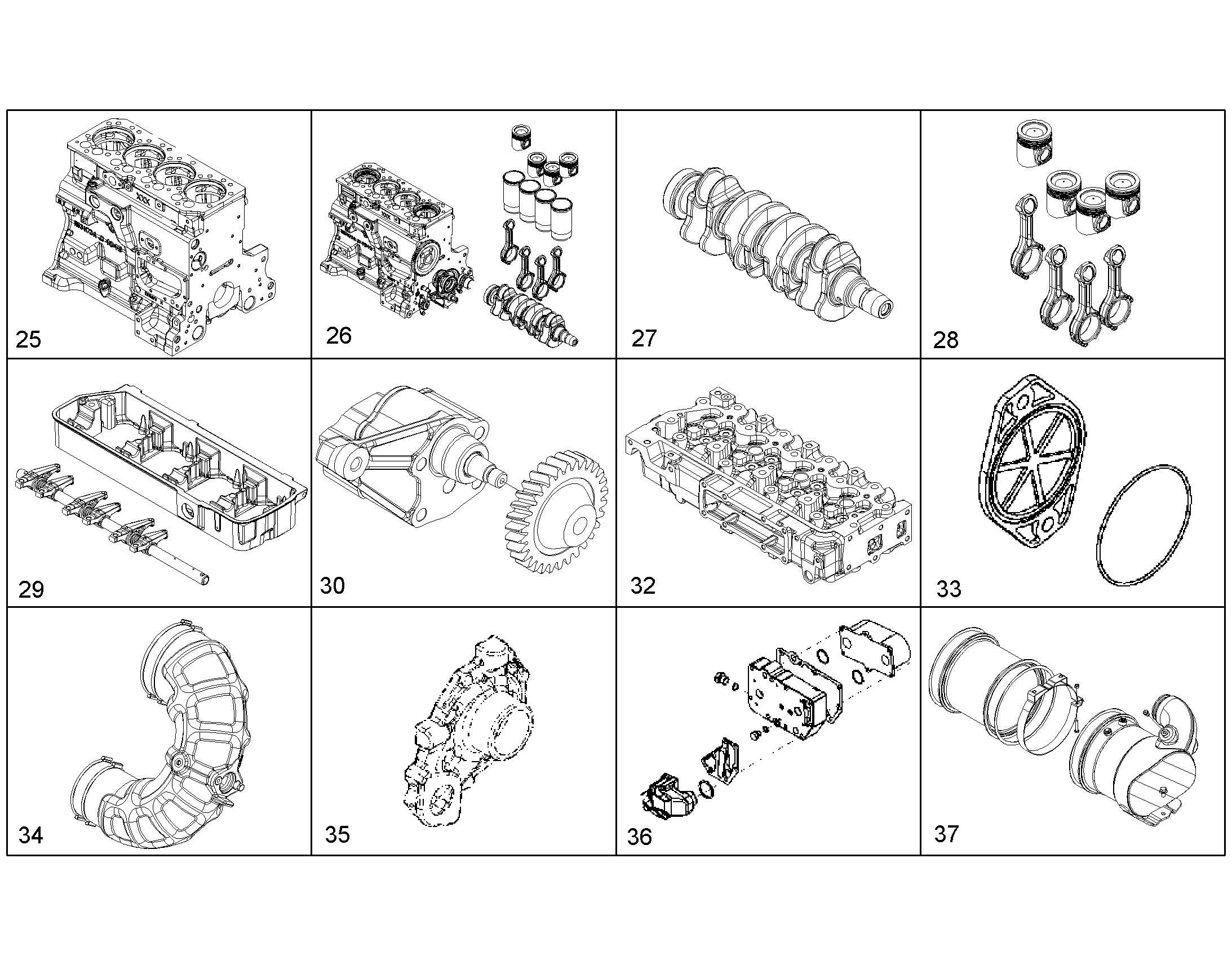 ВЫХЛОПНАЯ СИСТЕМА 12259061 LIEBHERR