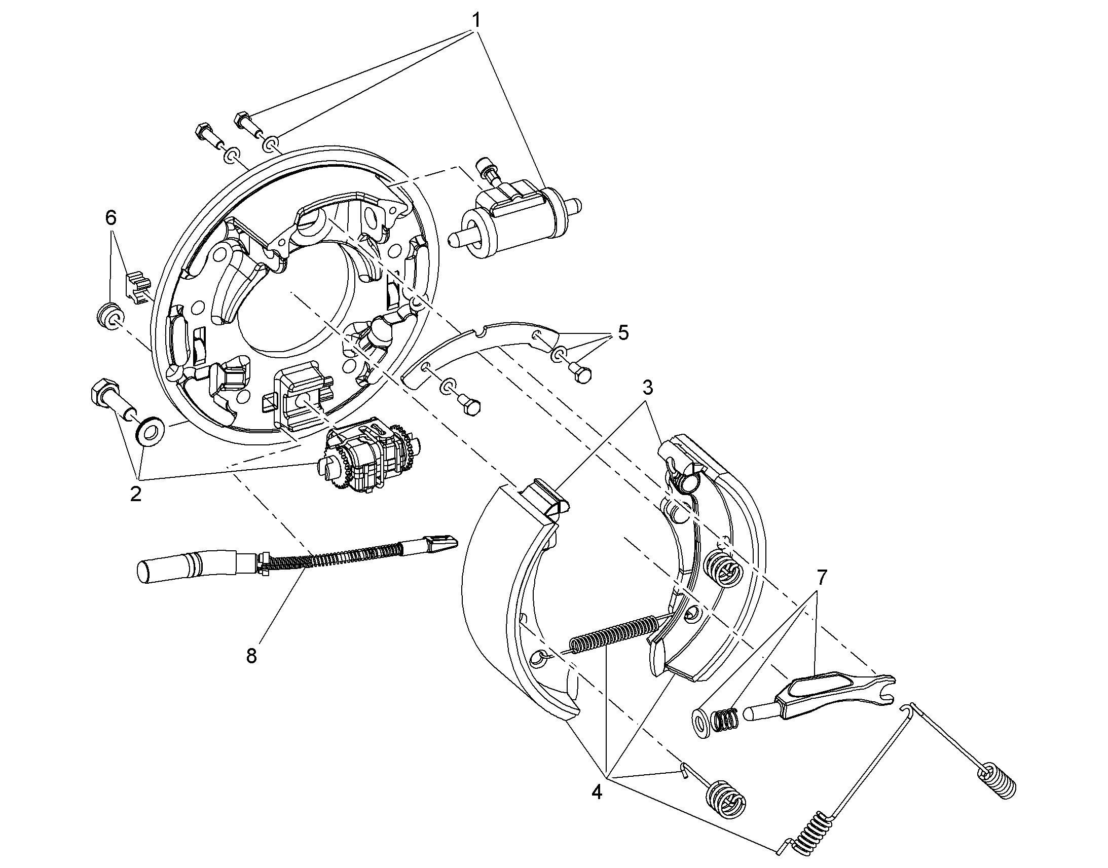 CONTROL CABLE 12246689 LIEBHERR