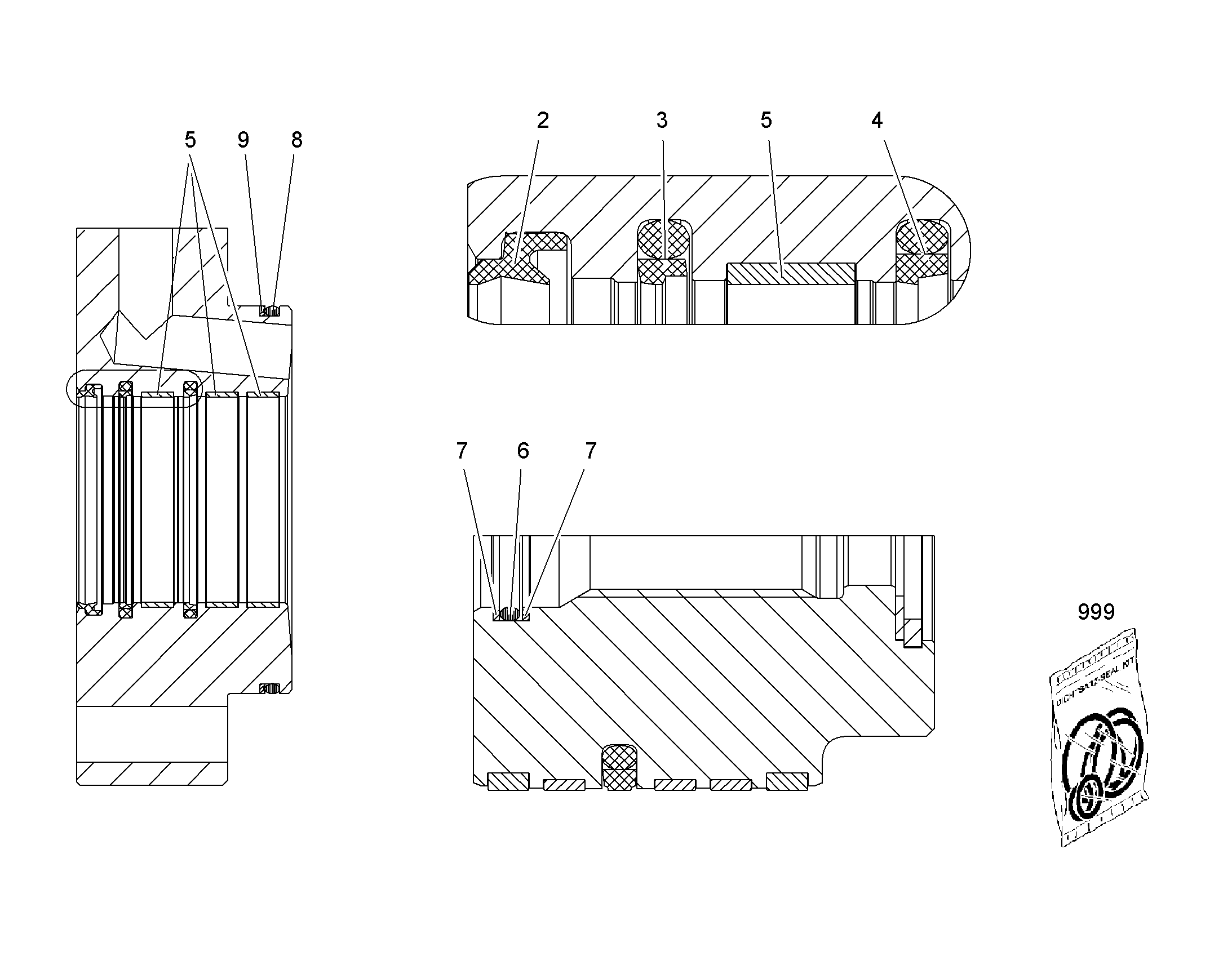 ЗАЩИТНОЕ КОЛЬЦО 12247607 LIEBHERR