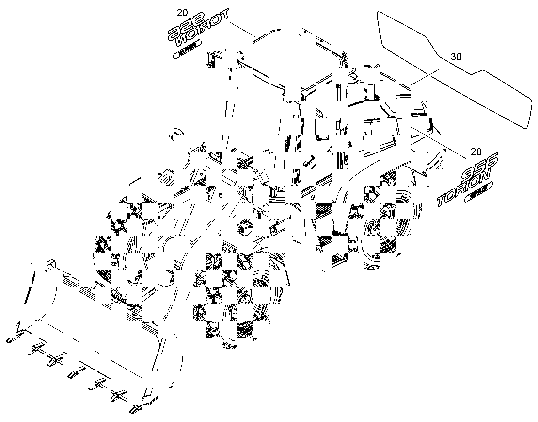 ТАБЛИЧКА CL 956 12584654 LIEBHERR