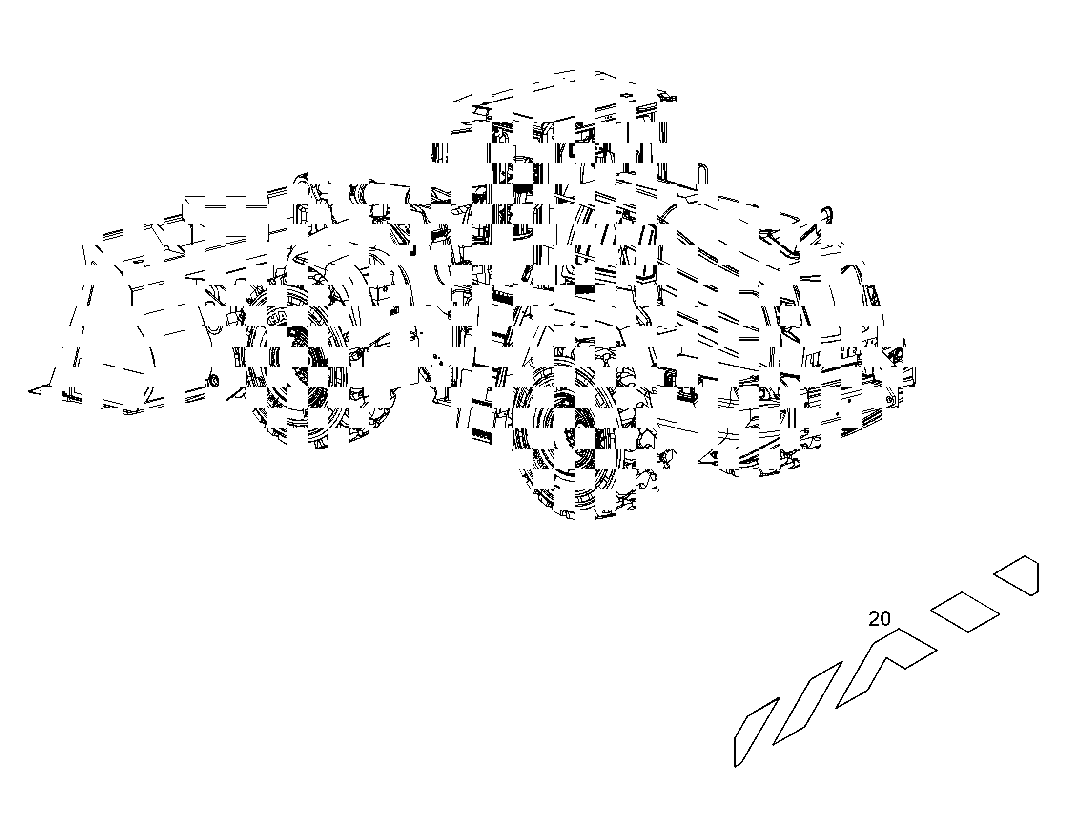 ПЛЕНКА КЛЕЯЩАЯСЯ 11375946 LIEBHERR