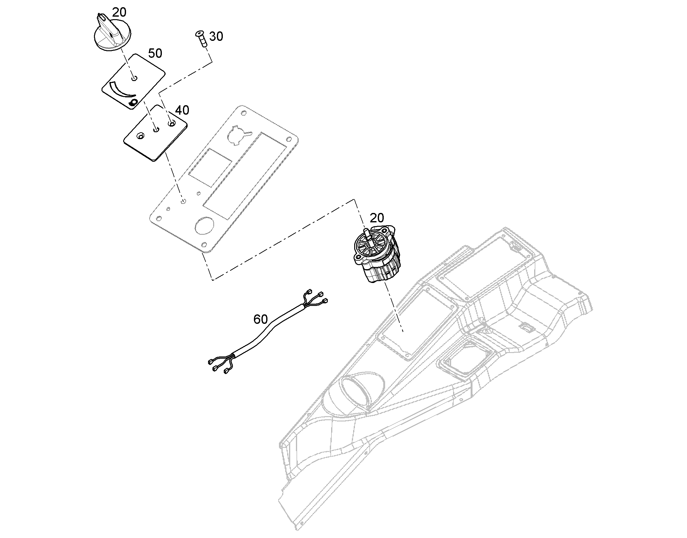 КОМПЛЕКТ КАБЕЛЕЙ W208 12856779 LIEBHERR