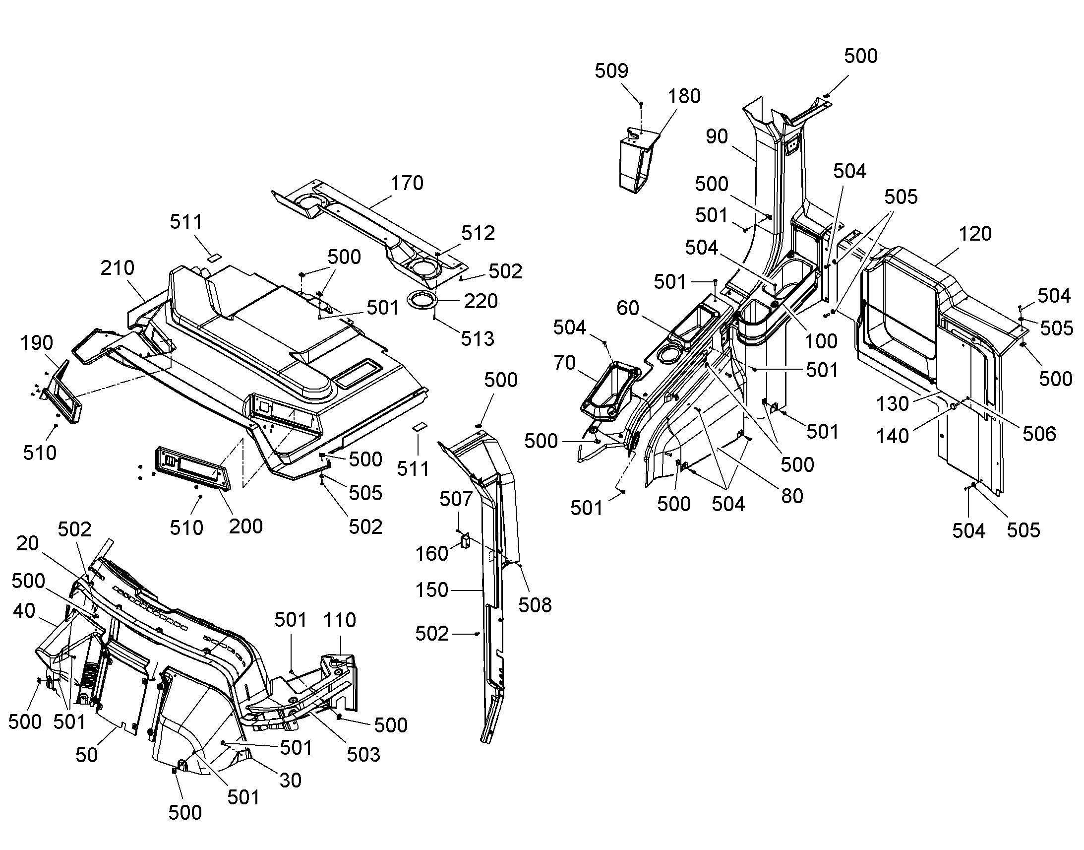 ПЛАНКА ЗАКРЫВАЮЩАЯ 12544791 LIEBHERR
