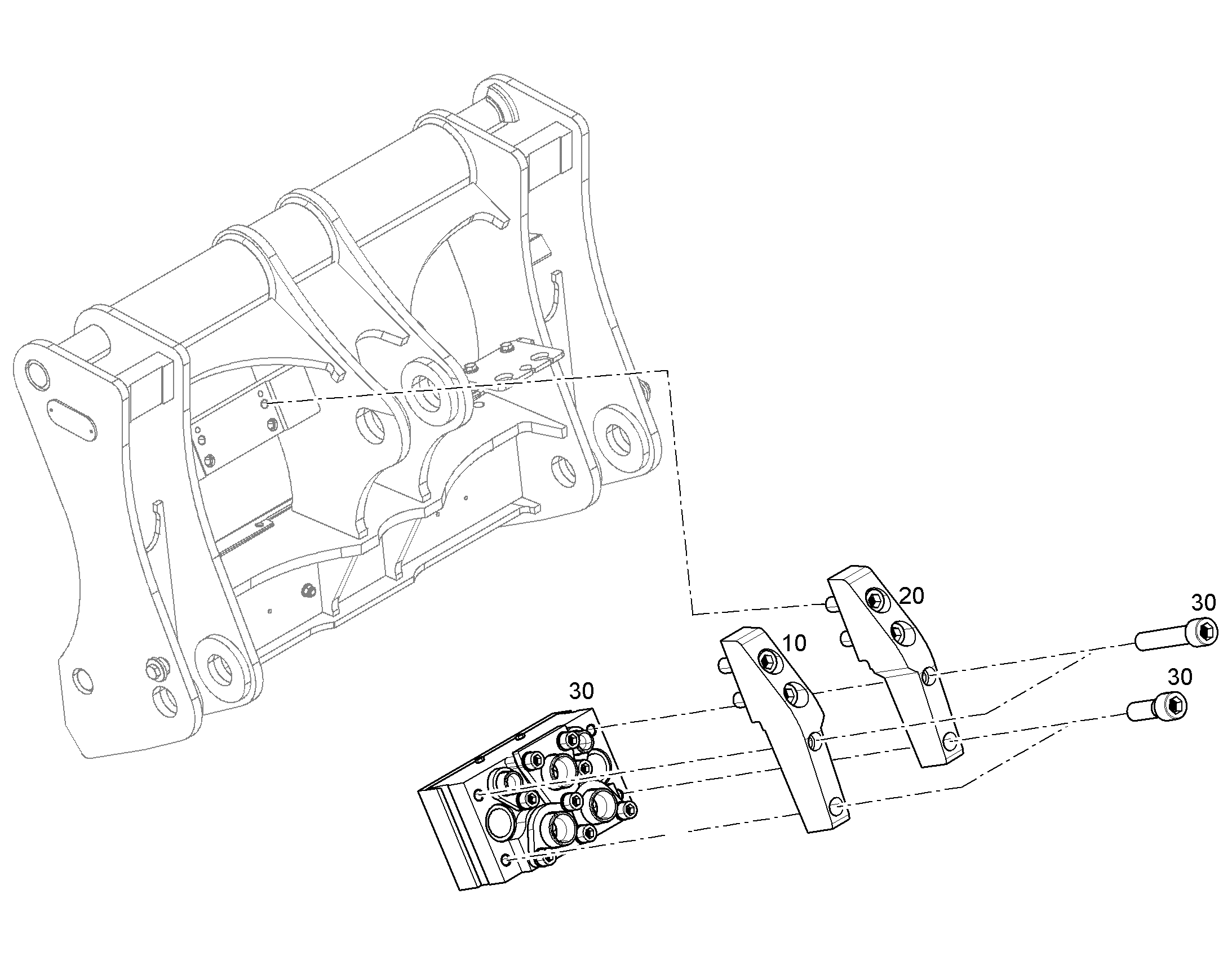 КОМПЛЕКТ ПЕРЕОБОРУДОВАНИЯ LIKUFIX 33 93015211 LIEBHERR