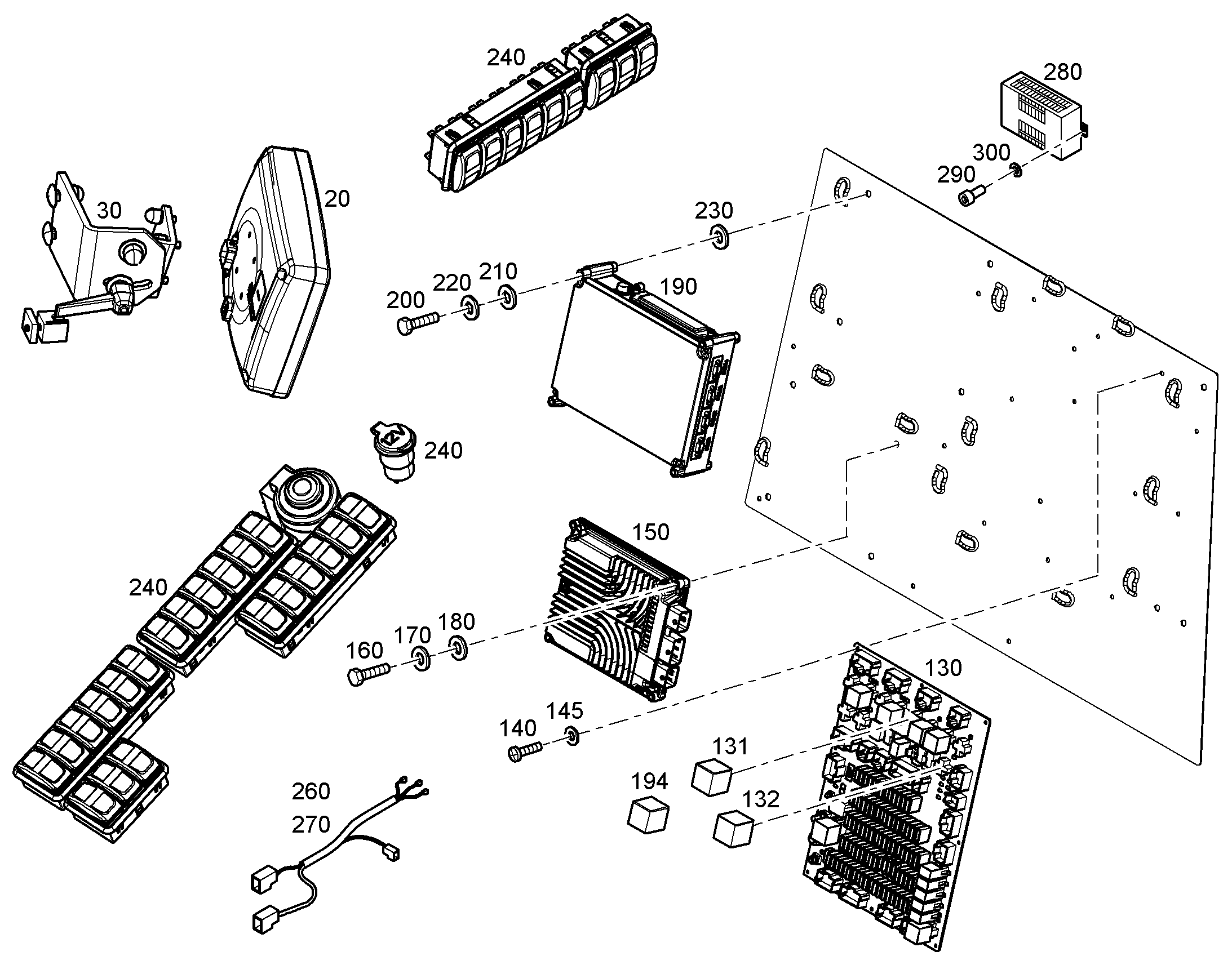 ПЕРЕКЛЮЧАТЕЛЬ В СБОРЕ 13589931 LIEBHERR