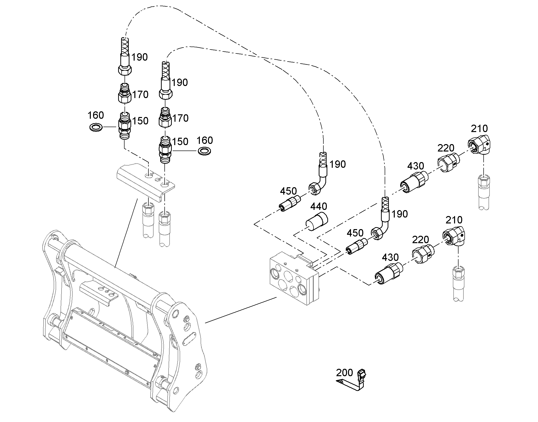МУФТА СОЕДИНИТЕЛЬНАЯ DN10 7029874 LIEBHERR