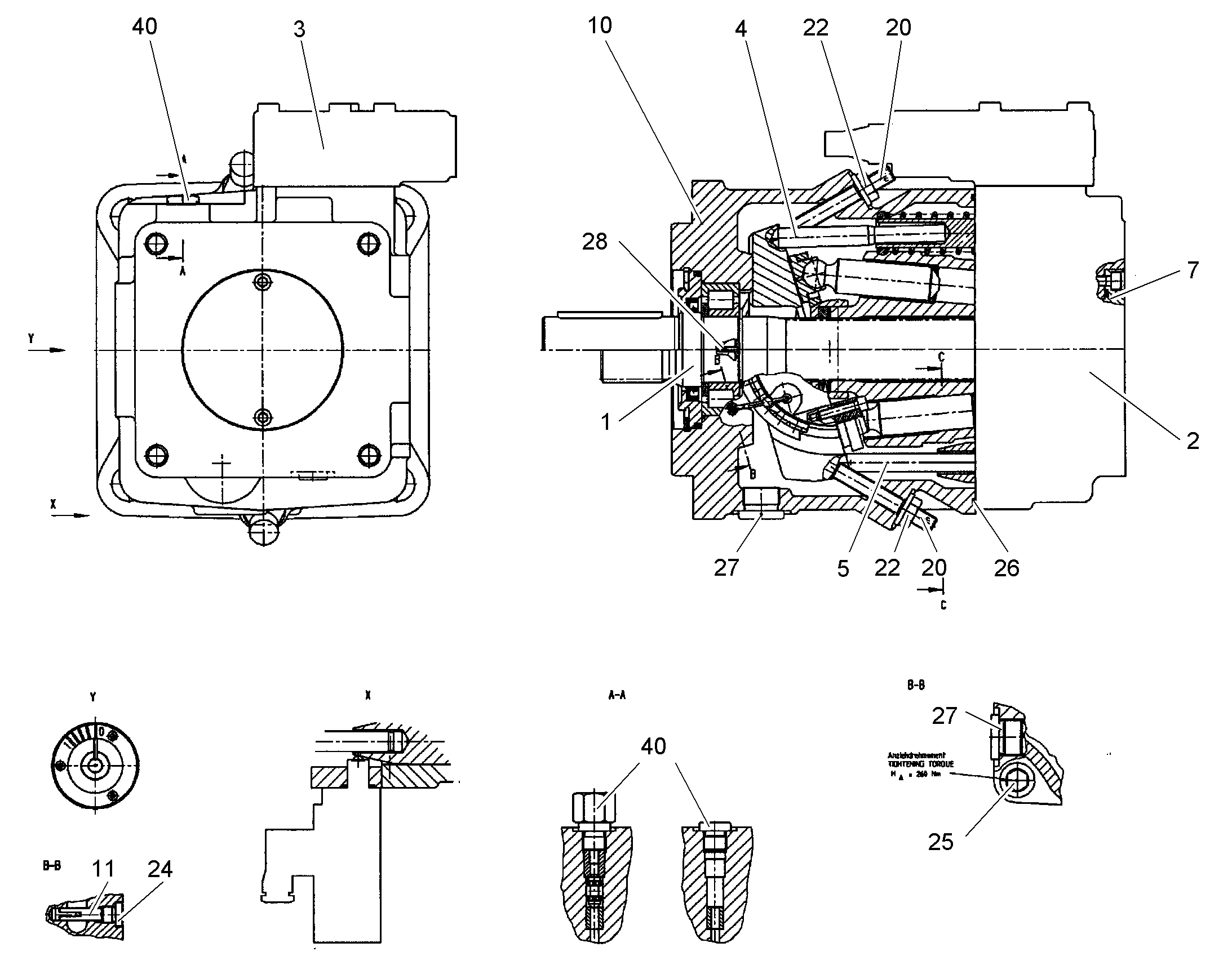 УЗЕЛ ПРИВОДНОЙ 12263616 LIEBHERR