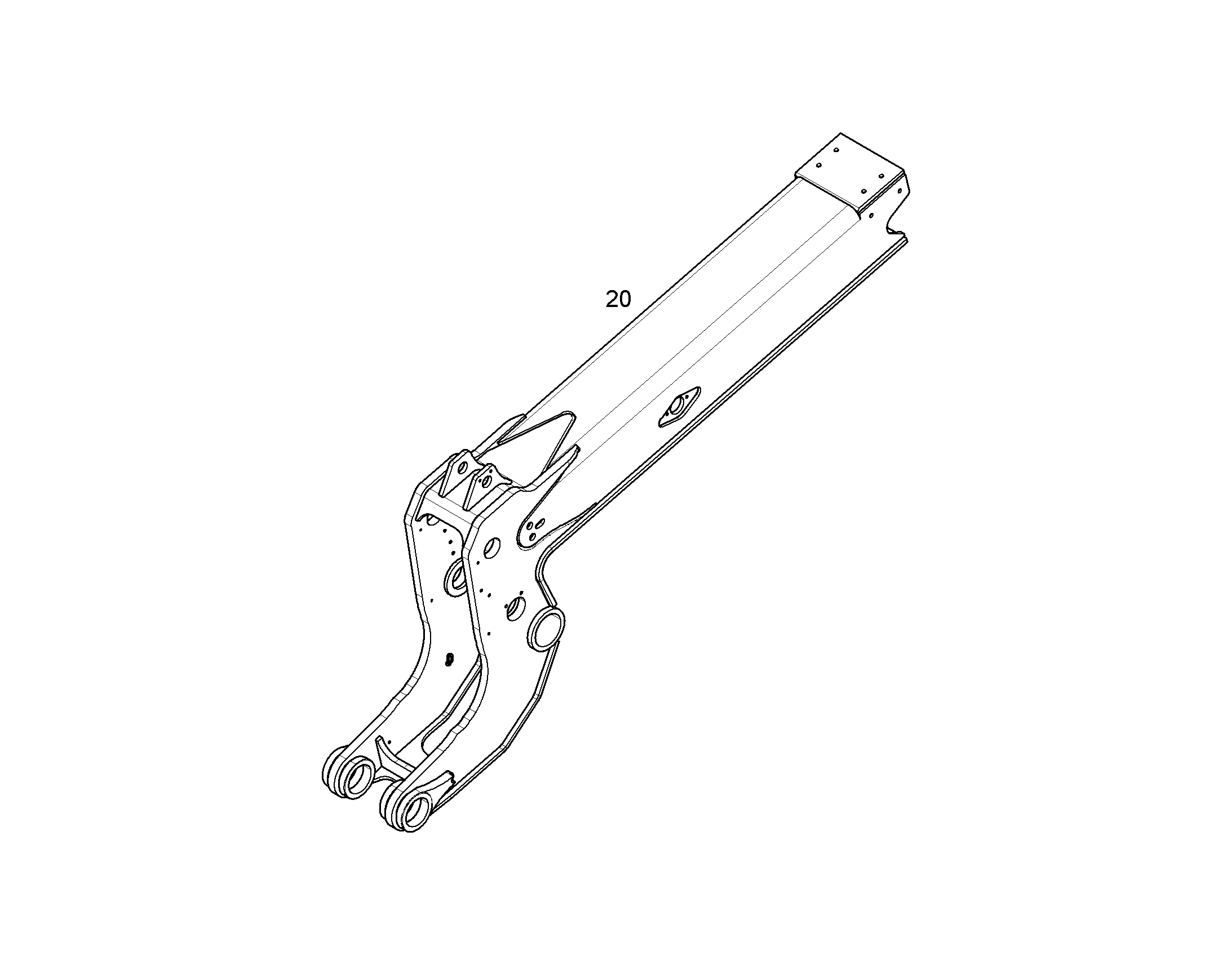 EXTENSION STROKE 12856297 LIEBHERR