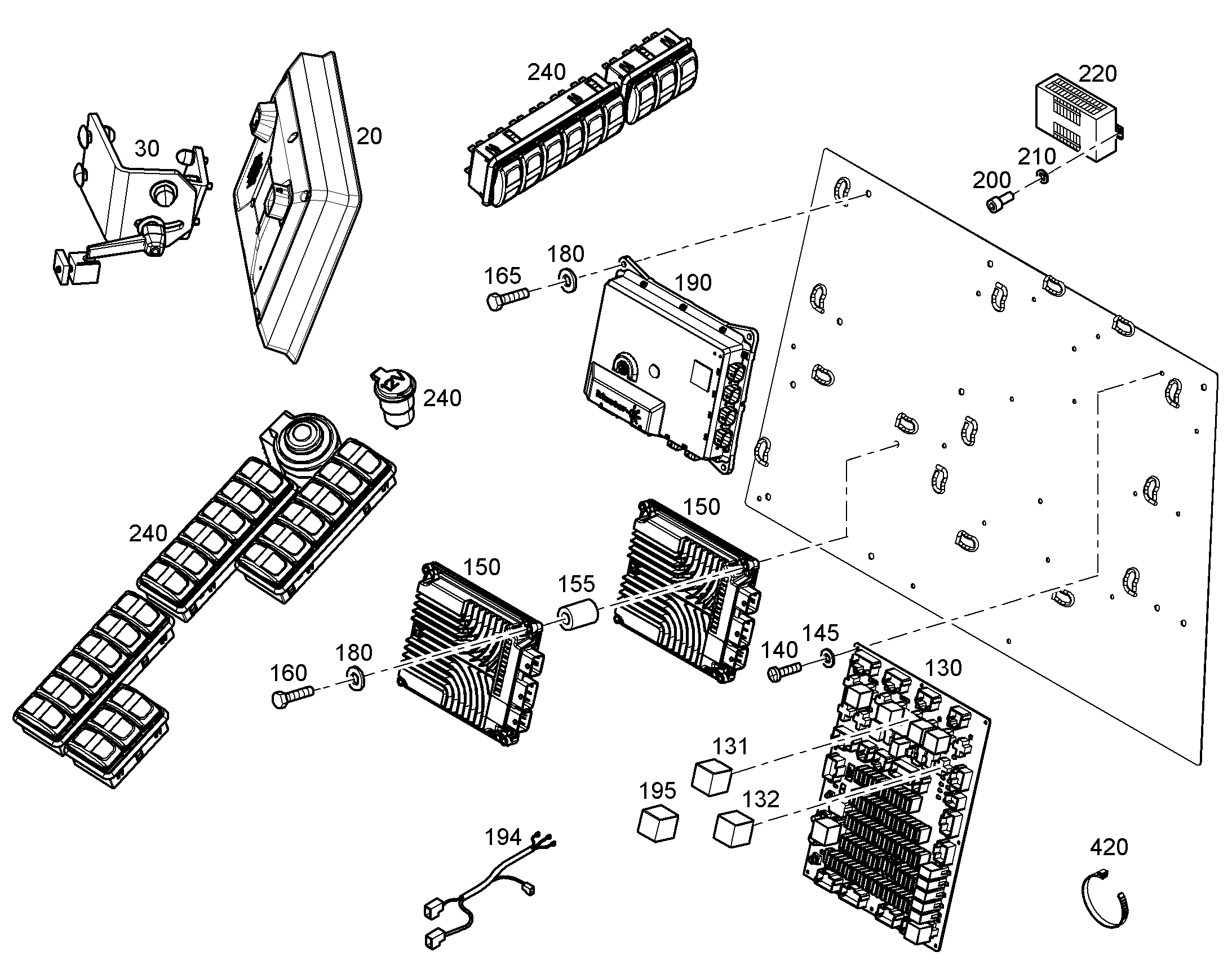 ПЕРЕКЛЮЧАТЕЛЬ В СБОРЕ 12859406 LIEBHERR