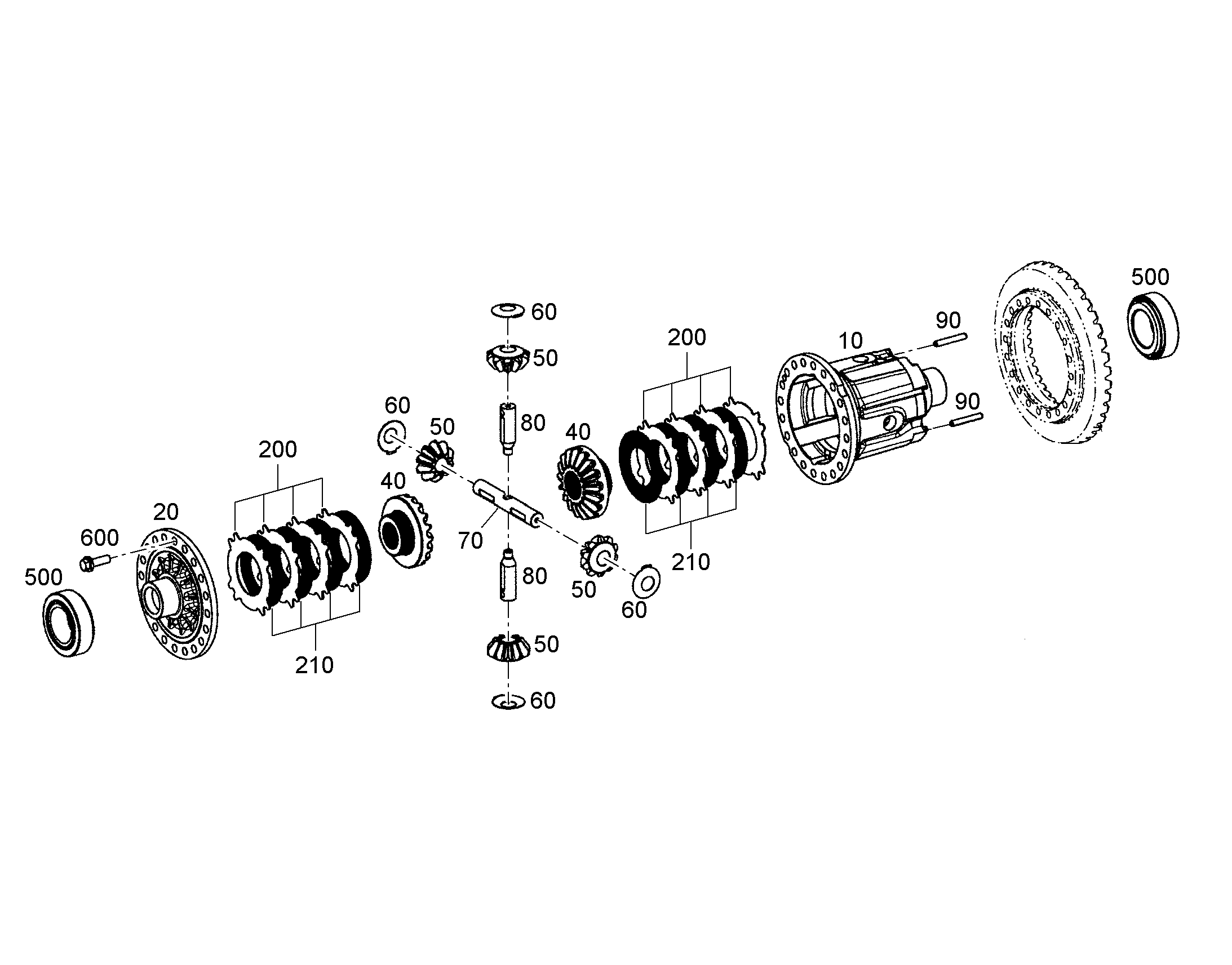 ШЕСТЕРНЯ МОСТА КОНИЧЕСКАЯ 12268510 LIEBHERR