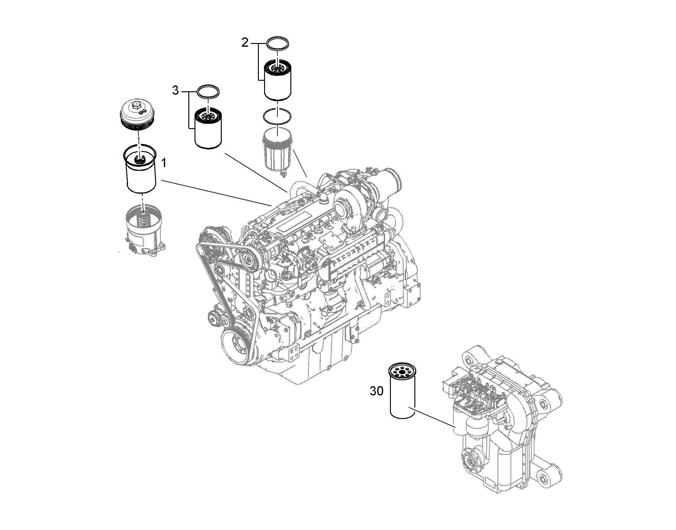 ФИЛЬТРУЮЩИЙ ЭЛЕМЕНТ 10µm 11212423 LIEBHERR