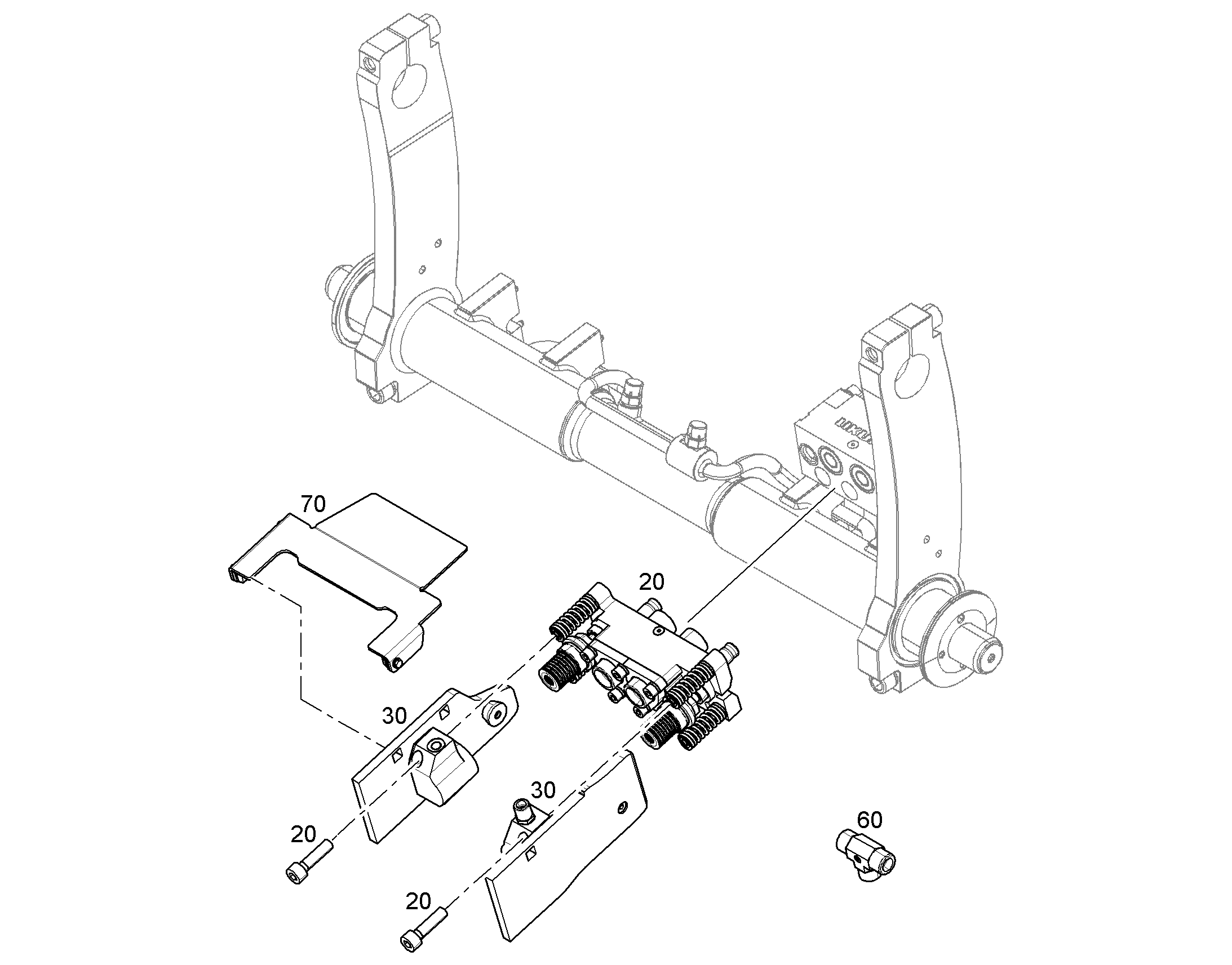 МОНТАЖНЫЙ КОМПЛЕКТ LIKUFIX 886 12898552 LIEBHERR