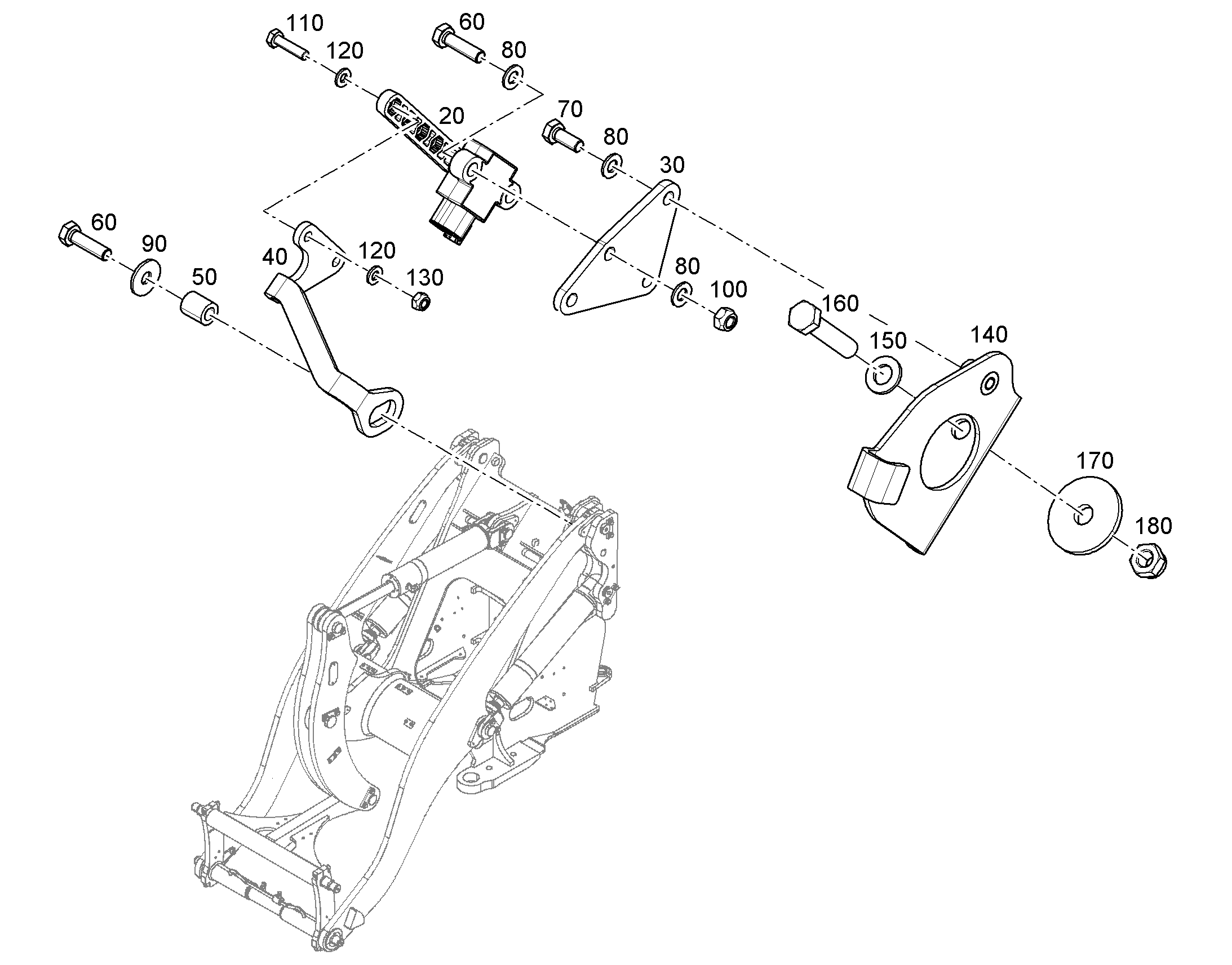 КРЕПЕЖ 13453025 LIEBHERR