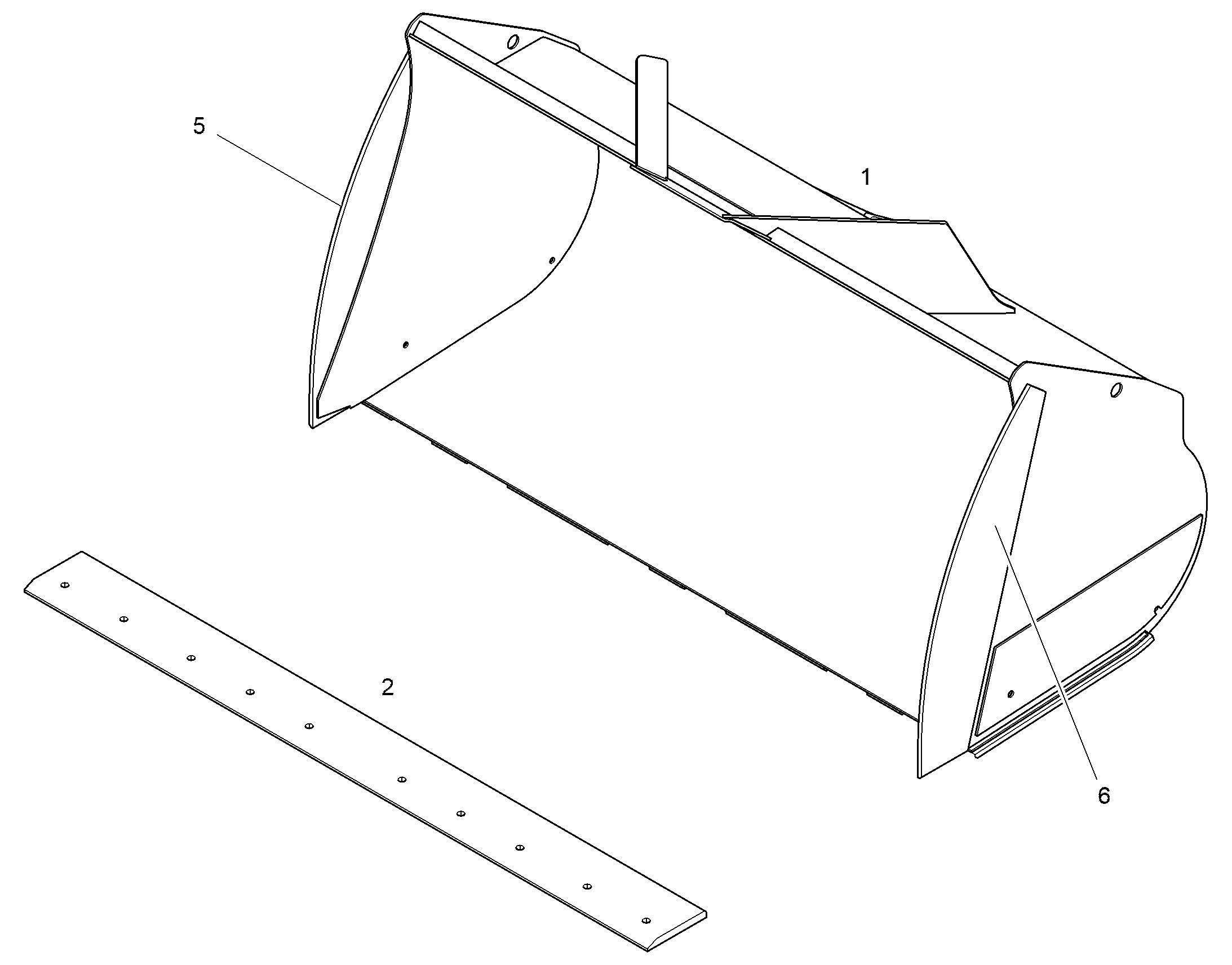 КОВШ 12857128 LIEBHERR