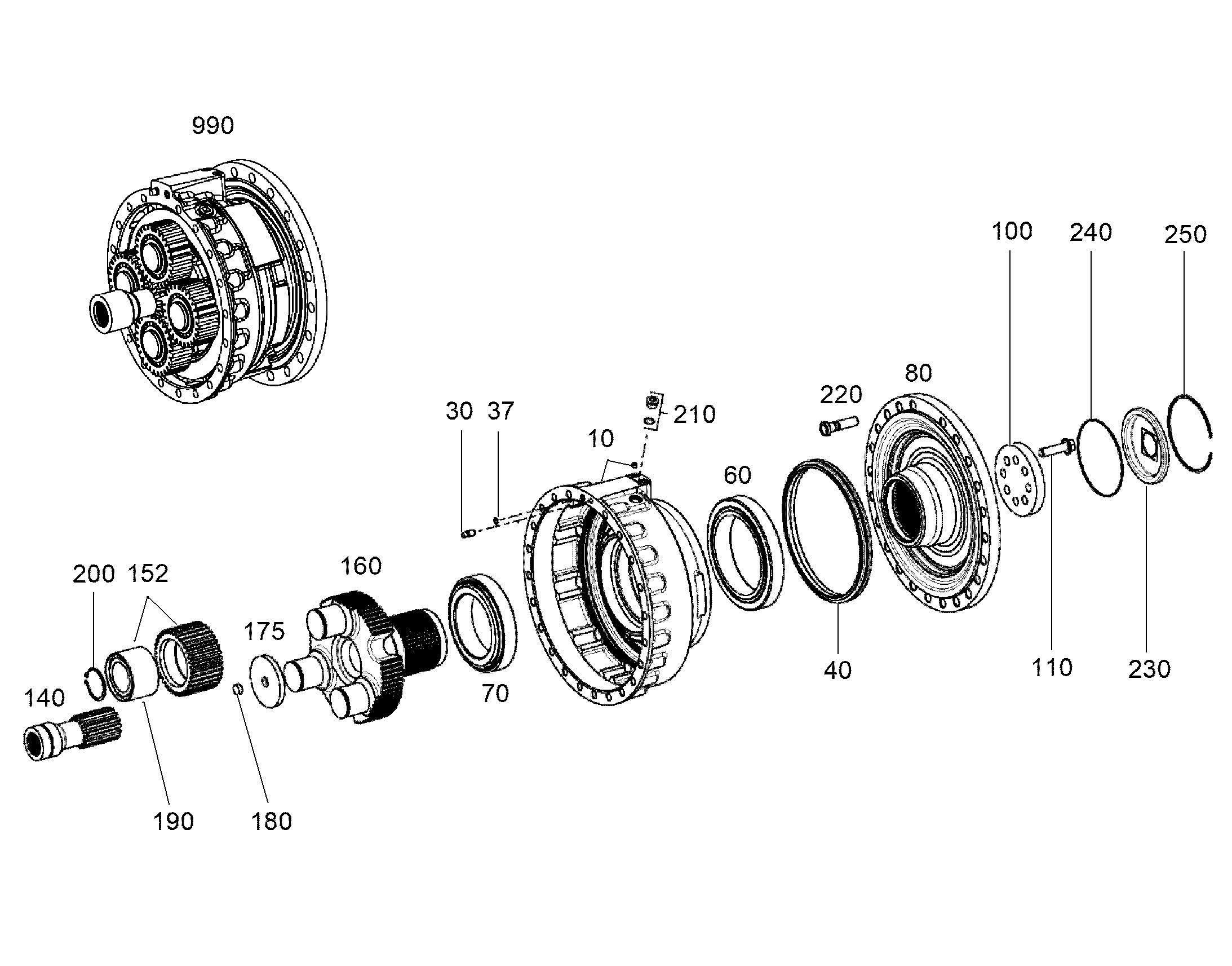 КОЛЕСО ПЛАНЕТАРНОЕ 12275128 LIEBHERR